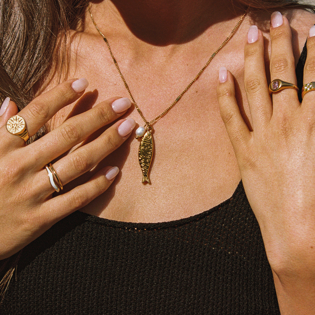 Athena Fish Necklace