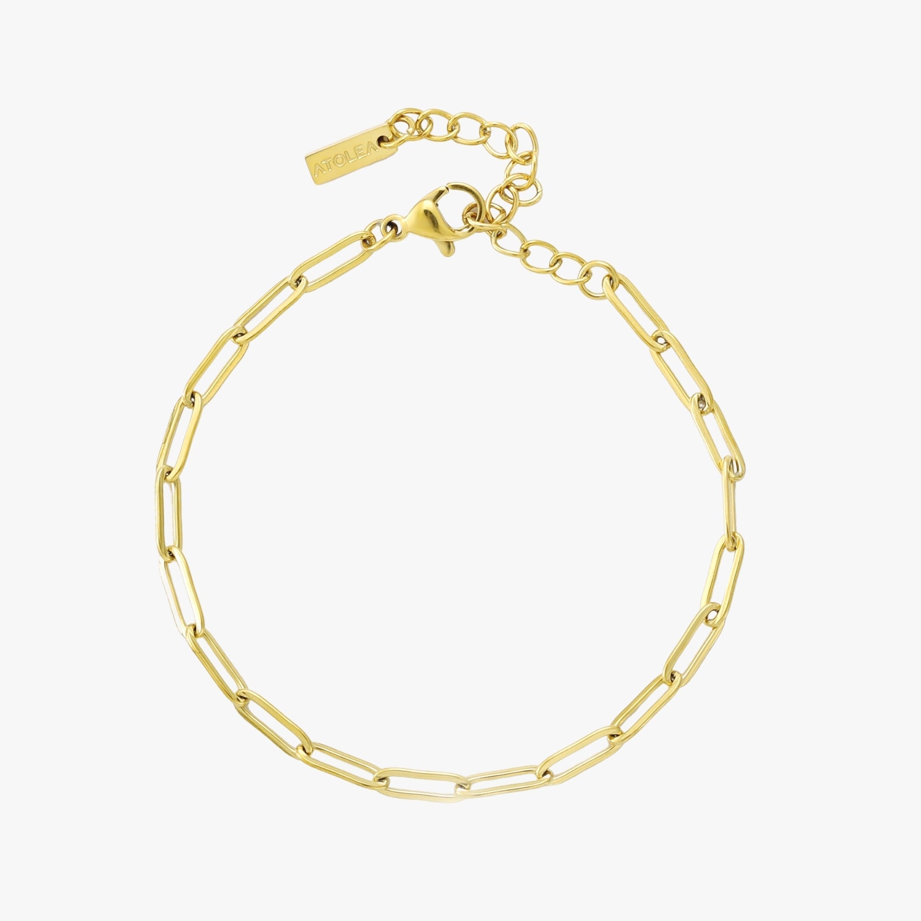 Athena "Cozumel" Paperclip Bracelet