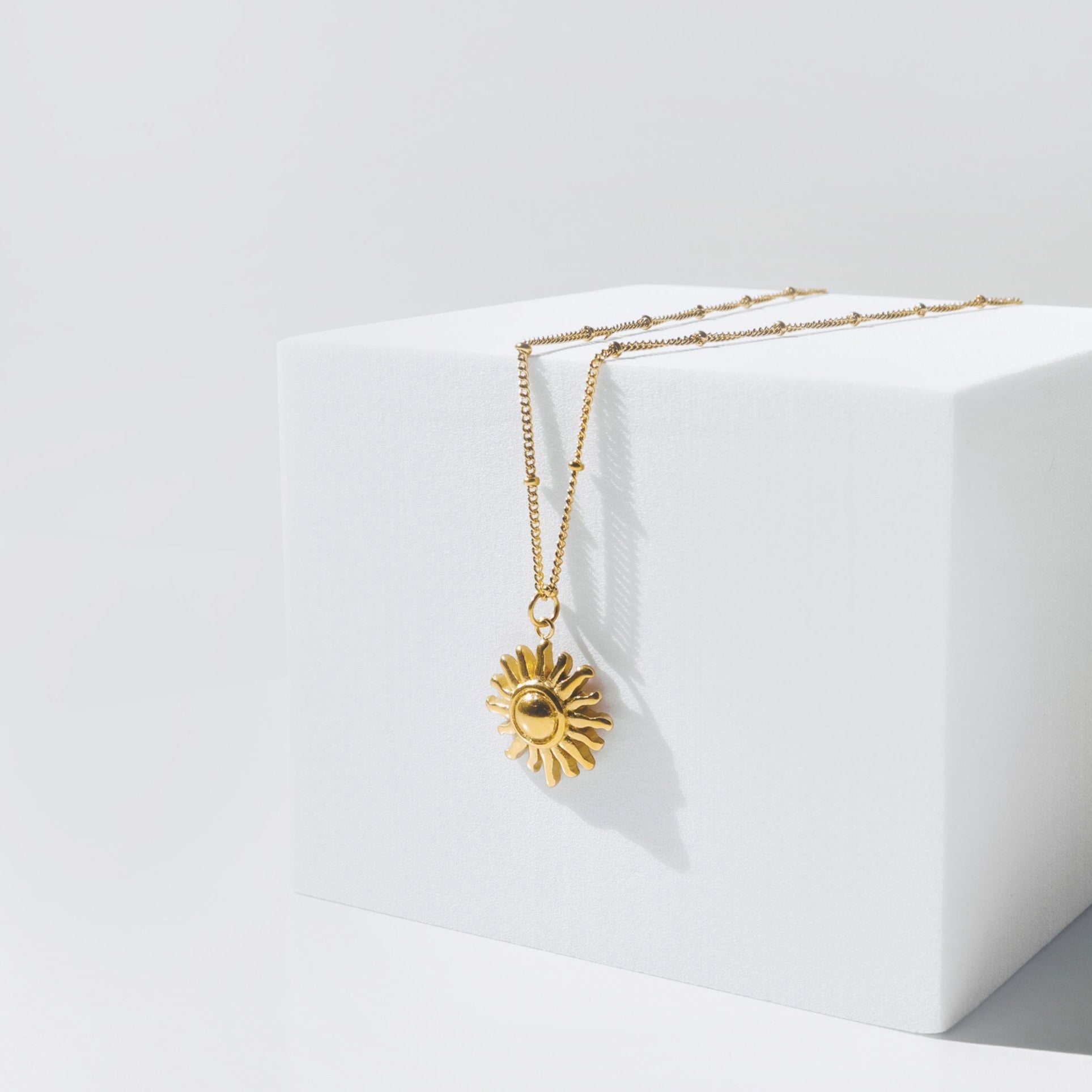 Athena Sun Necklace