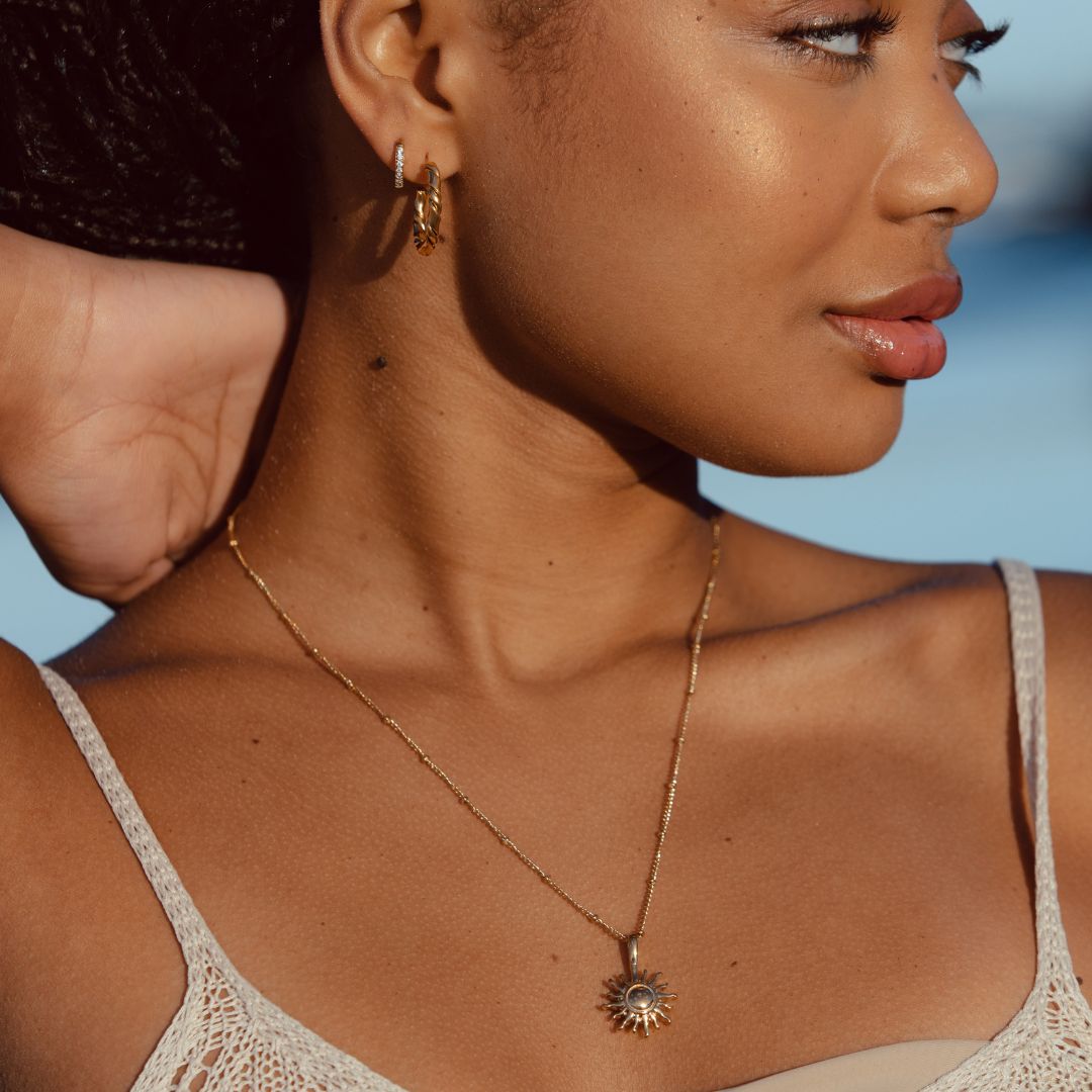 Athena Sun Necklace