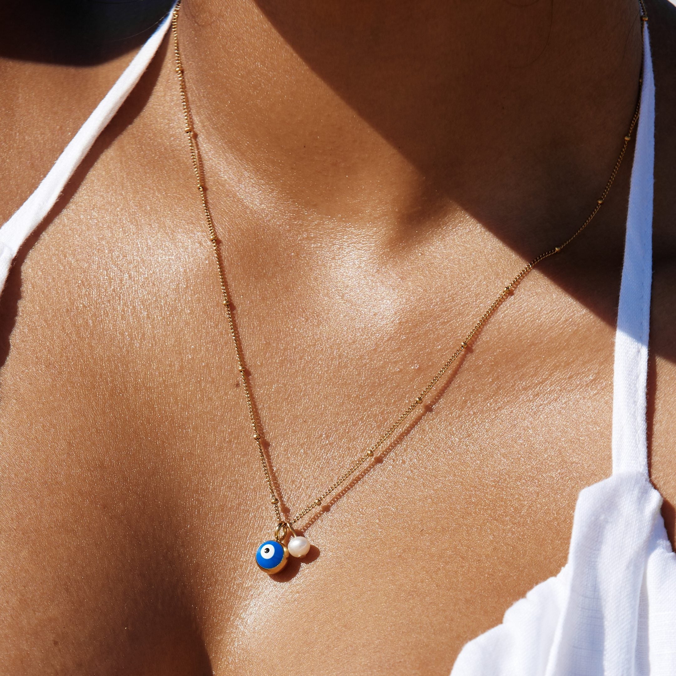 Athena Evil Eye Necklace