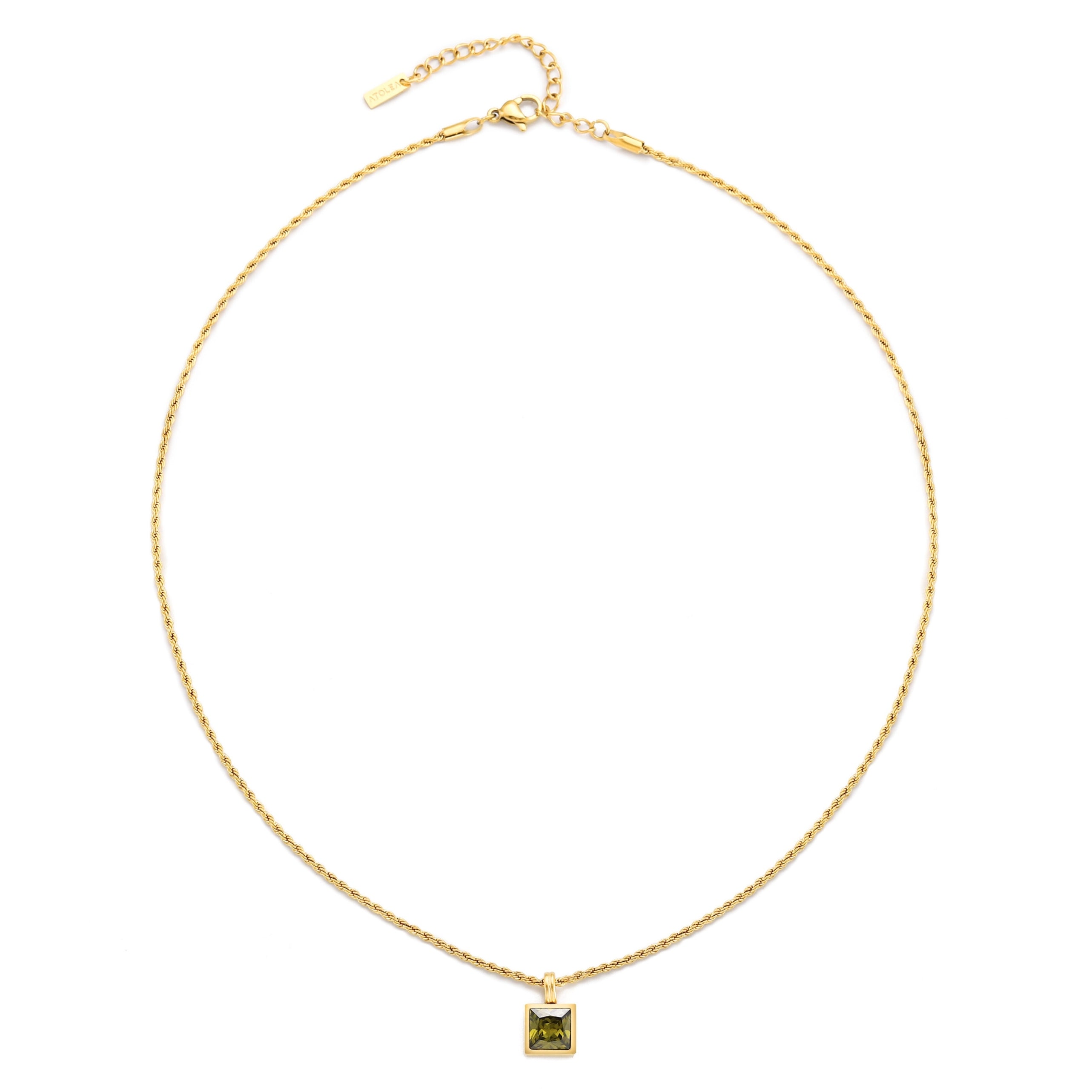 Athena Verde Necklace