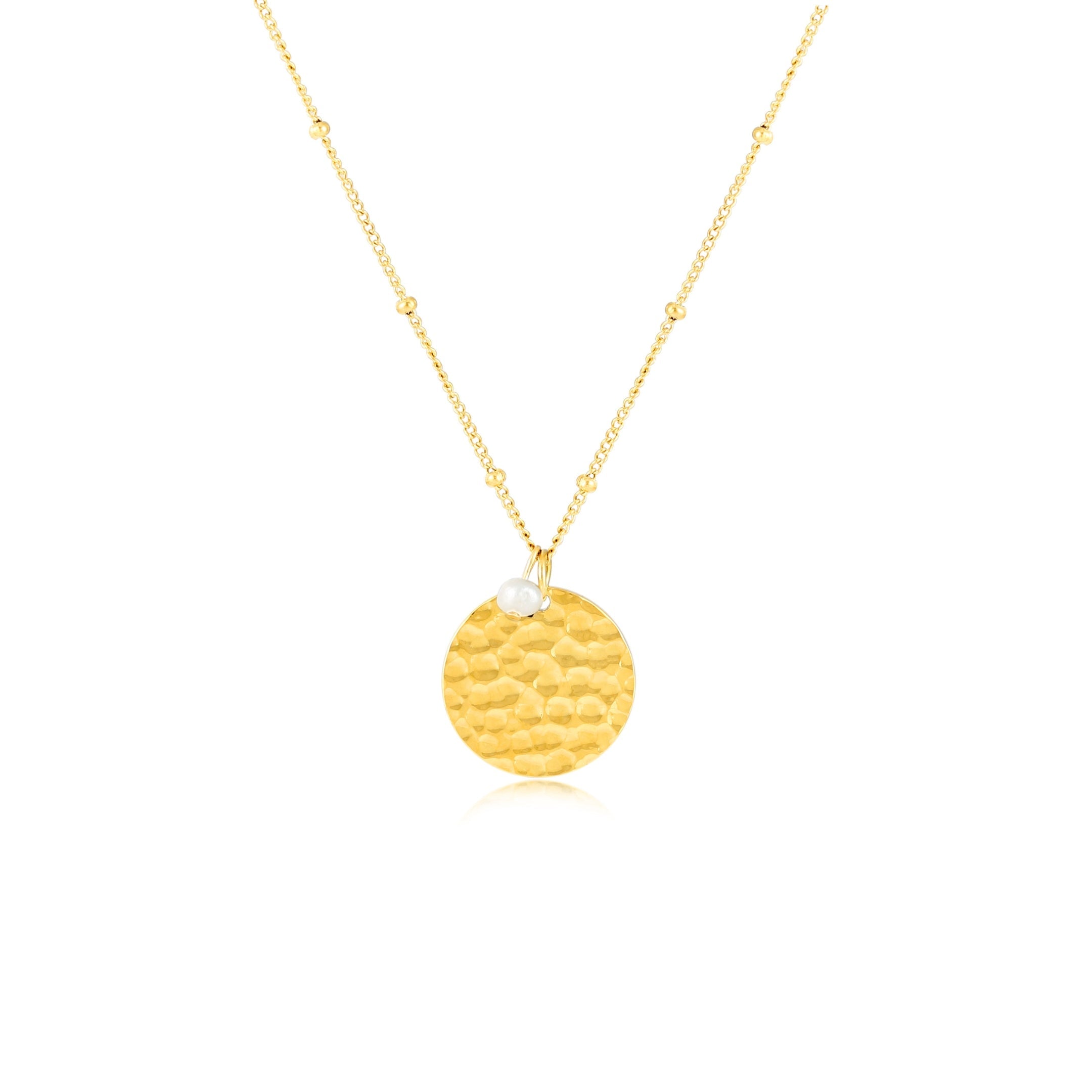 Athena Island Medallion Necklace