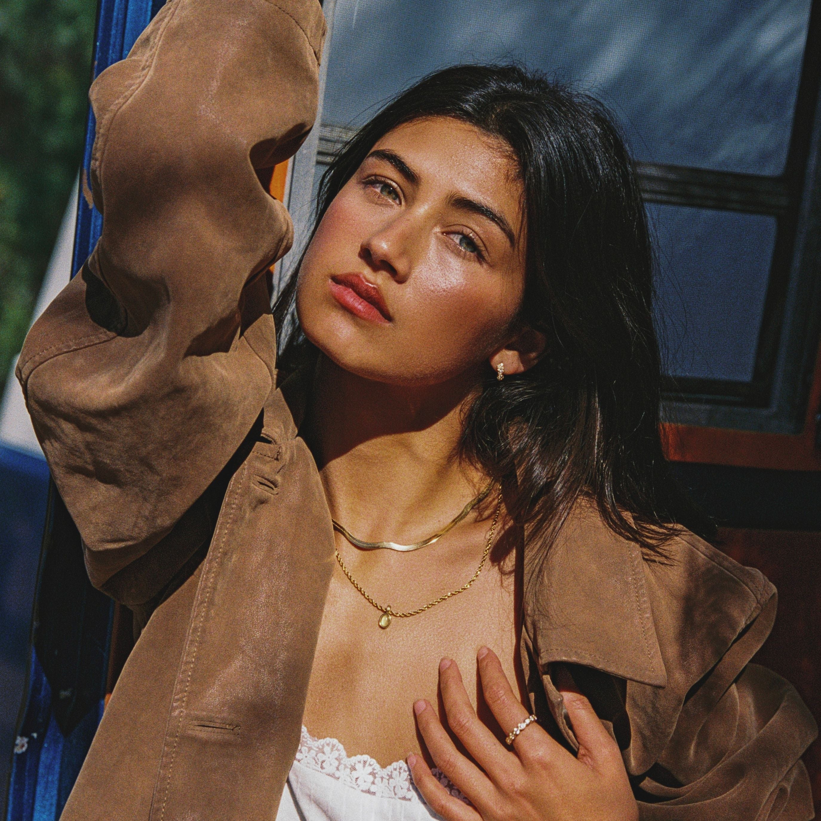 Athena "Kauai" Herringbone Choker