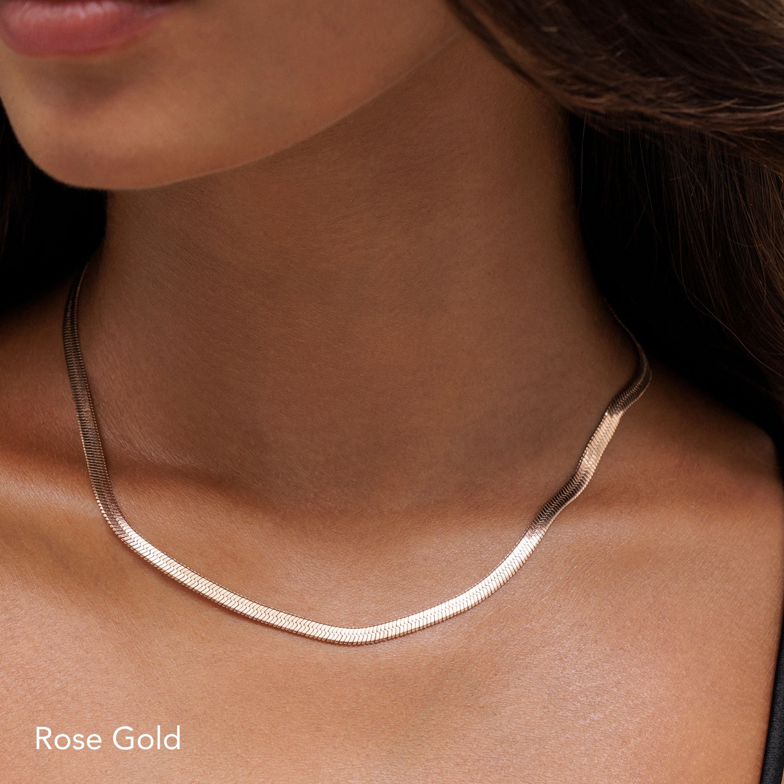 Athena "Kauai" Herringbone Choker