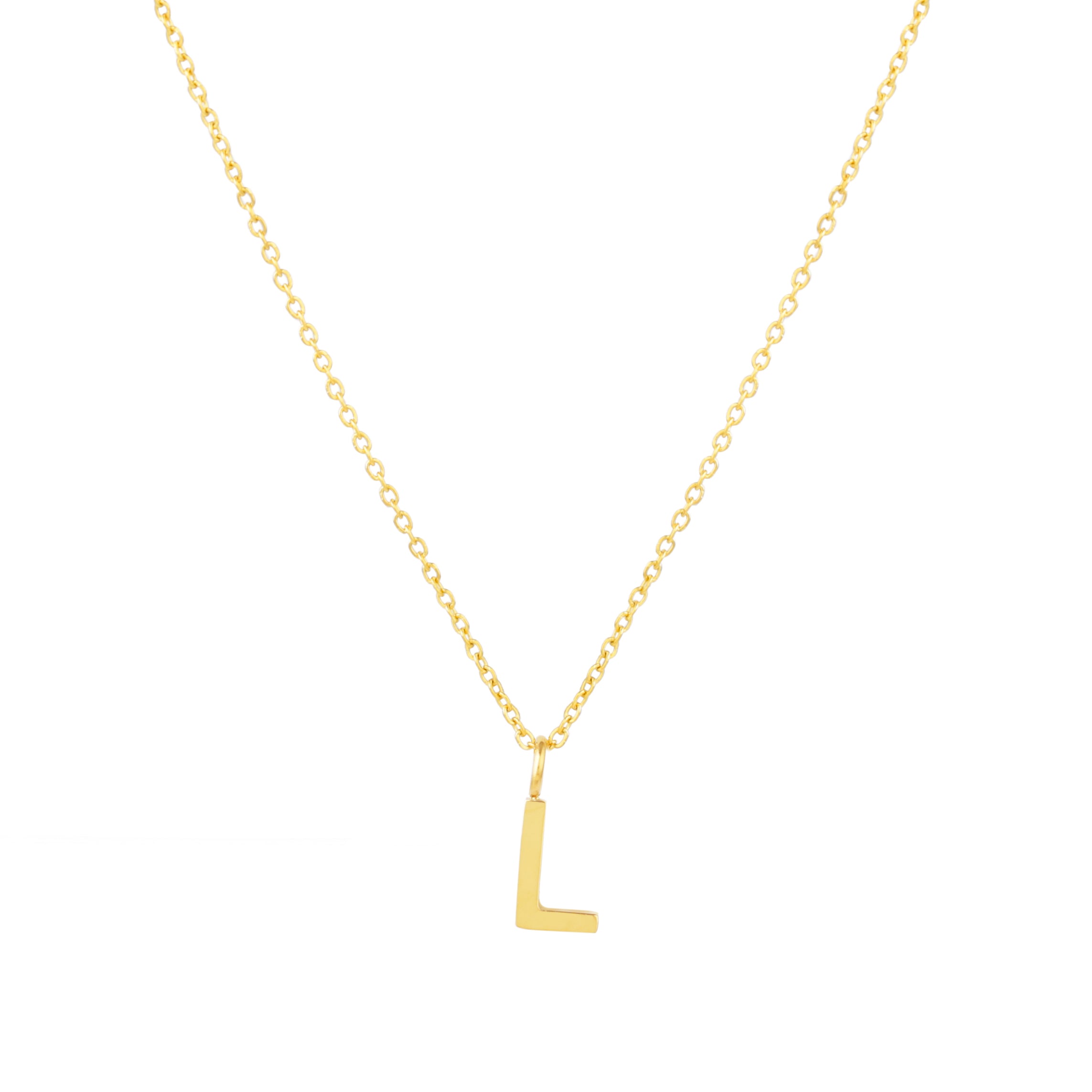 Athena Initial Necklace