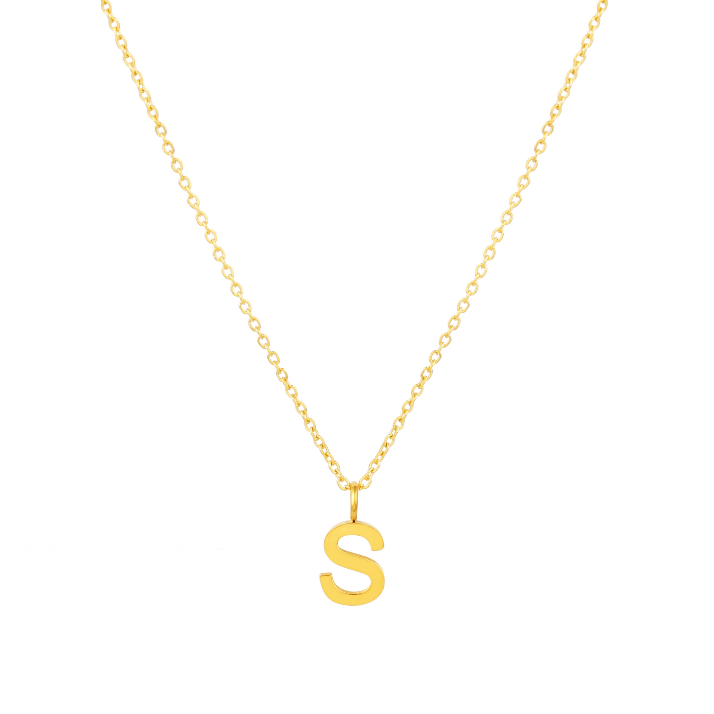 Athena Initial Necklace