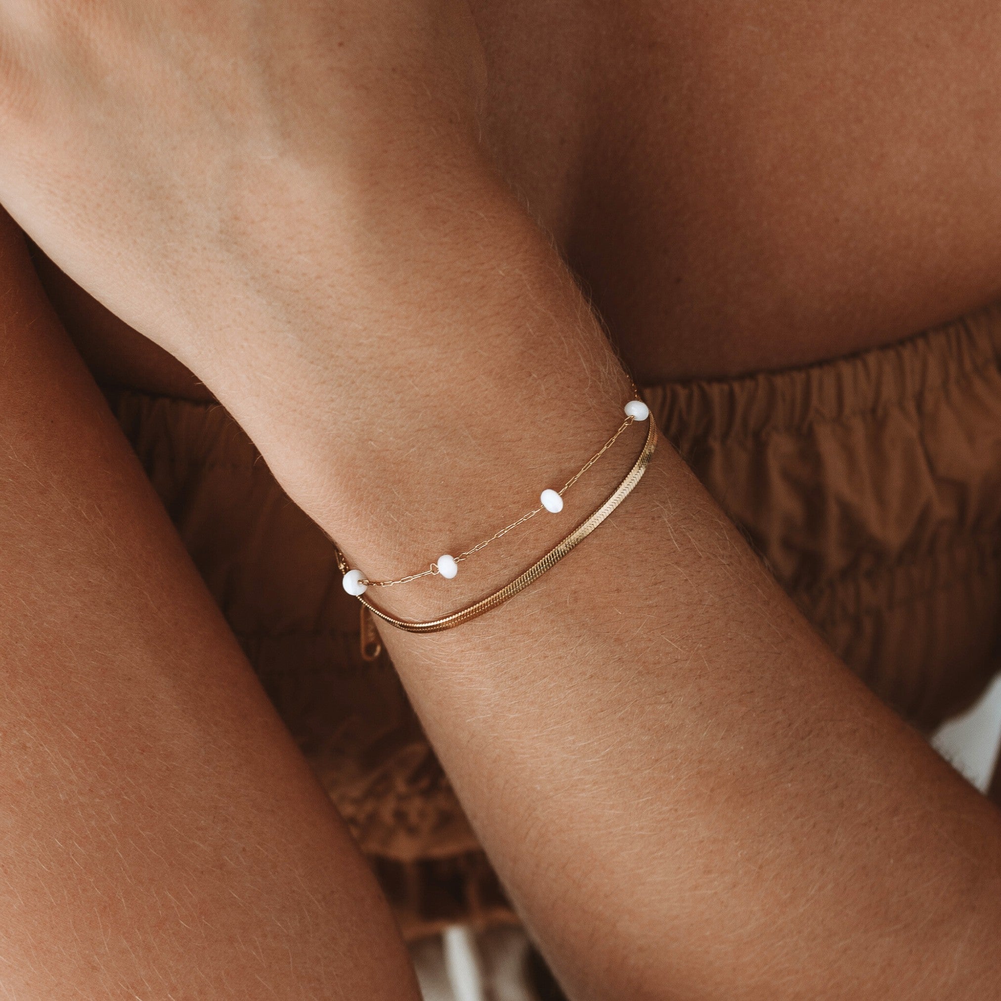 Athena "Santorini" Layered Bracelet
