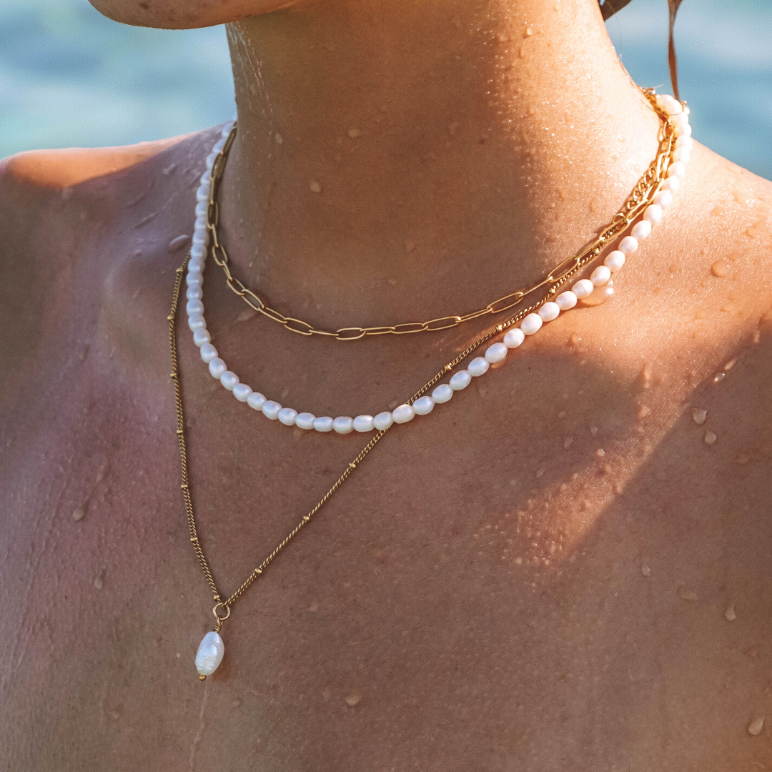 Athena "Cozumel" Paperclip Choker
