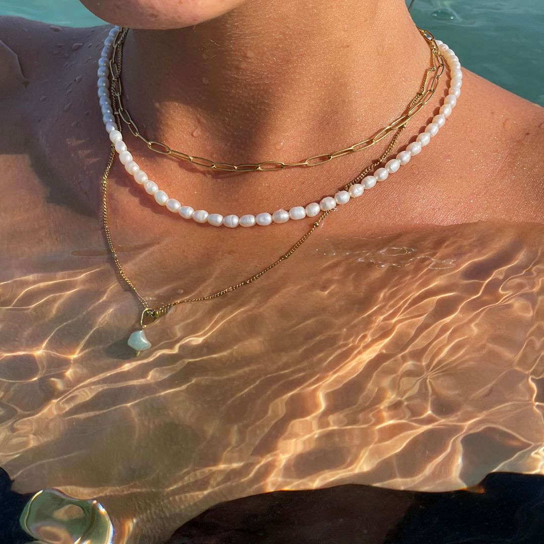 Athena "Cozumel" Paperclip Choker