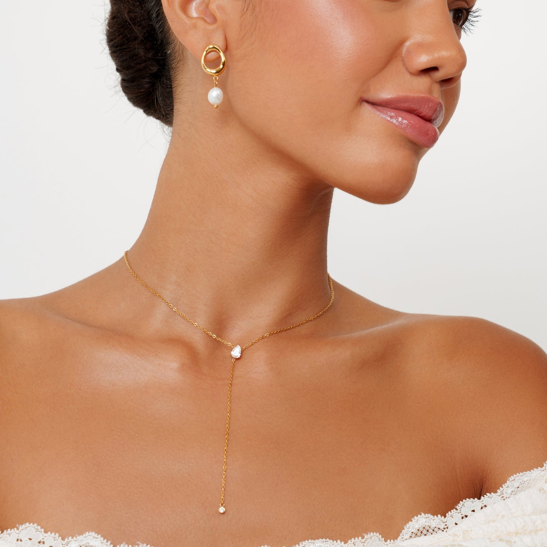Athena Lariat Necklace