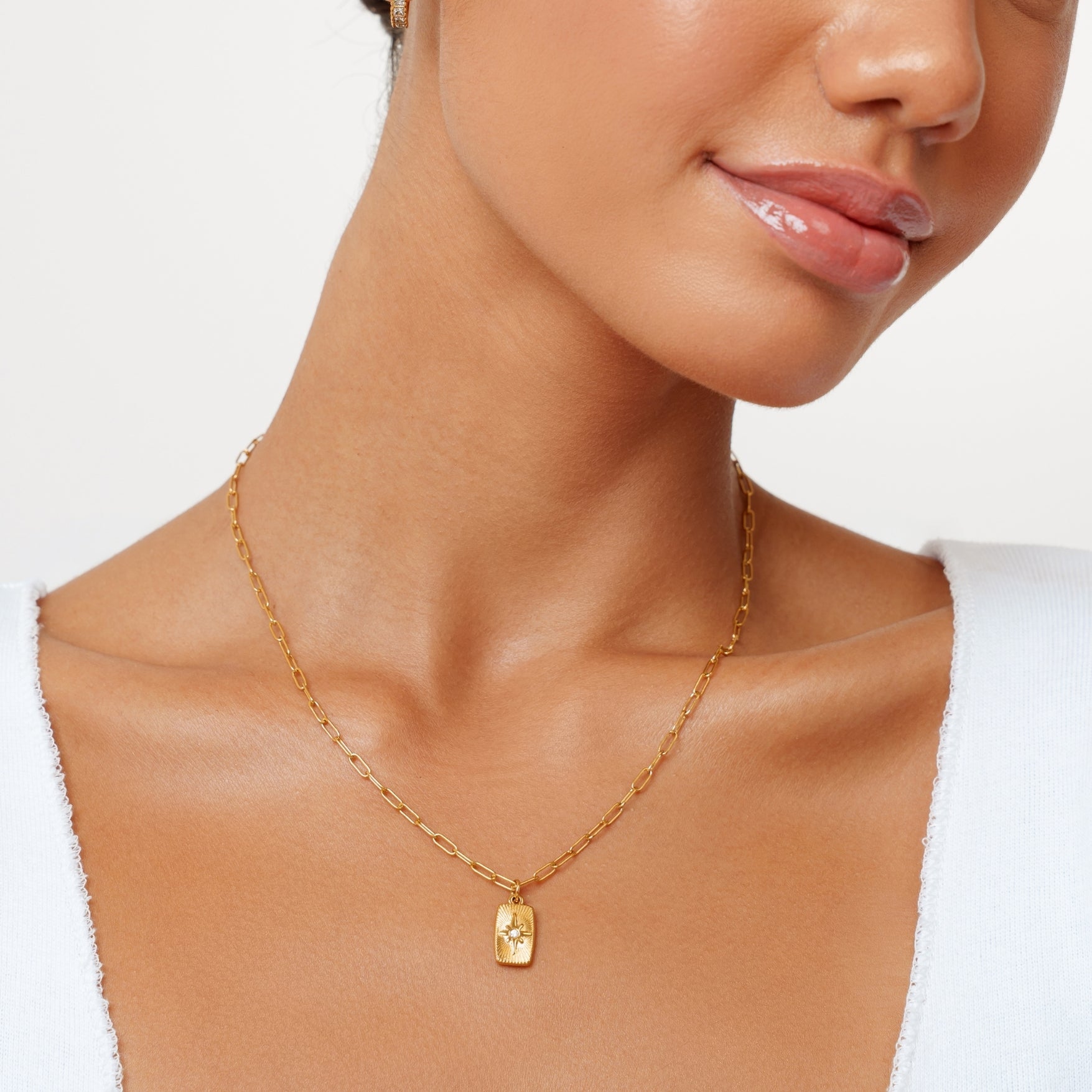 Athena North Star Necklace