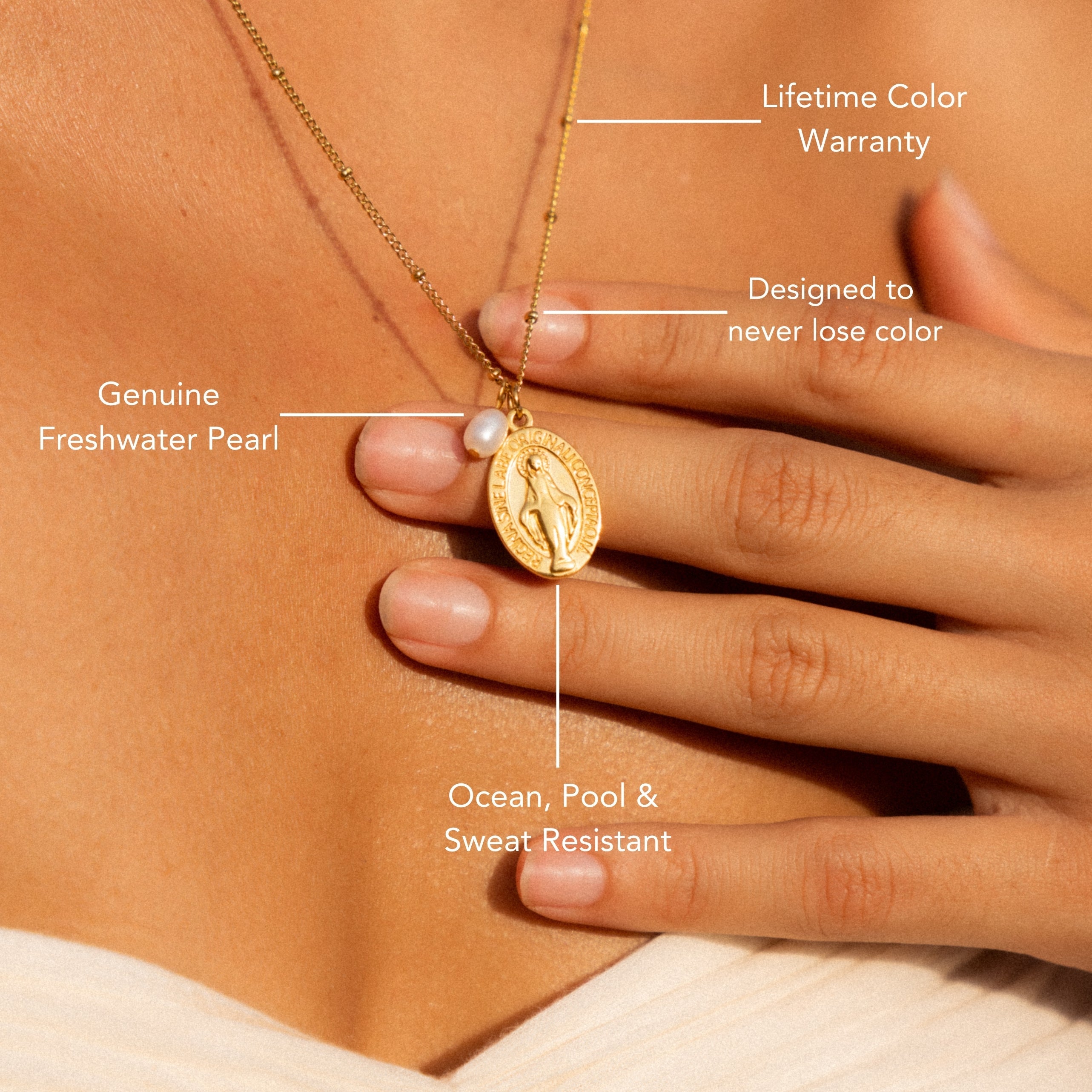 Athena Faith Necklace