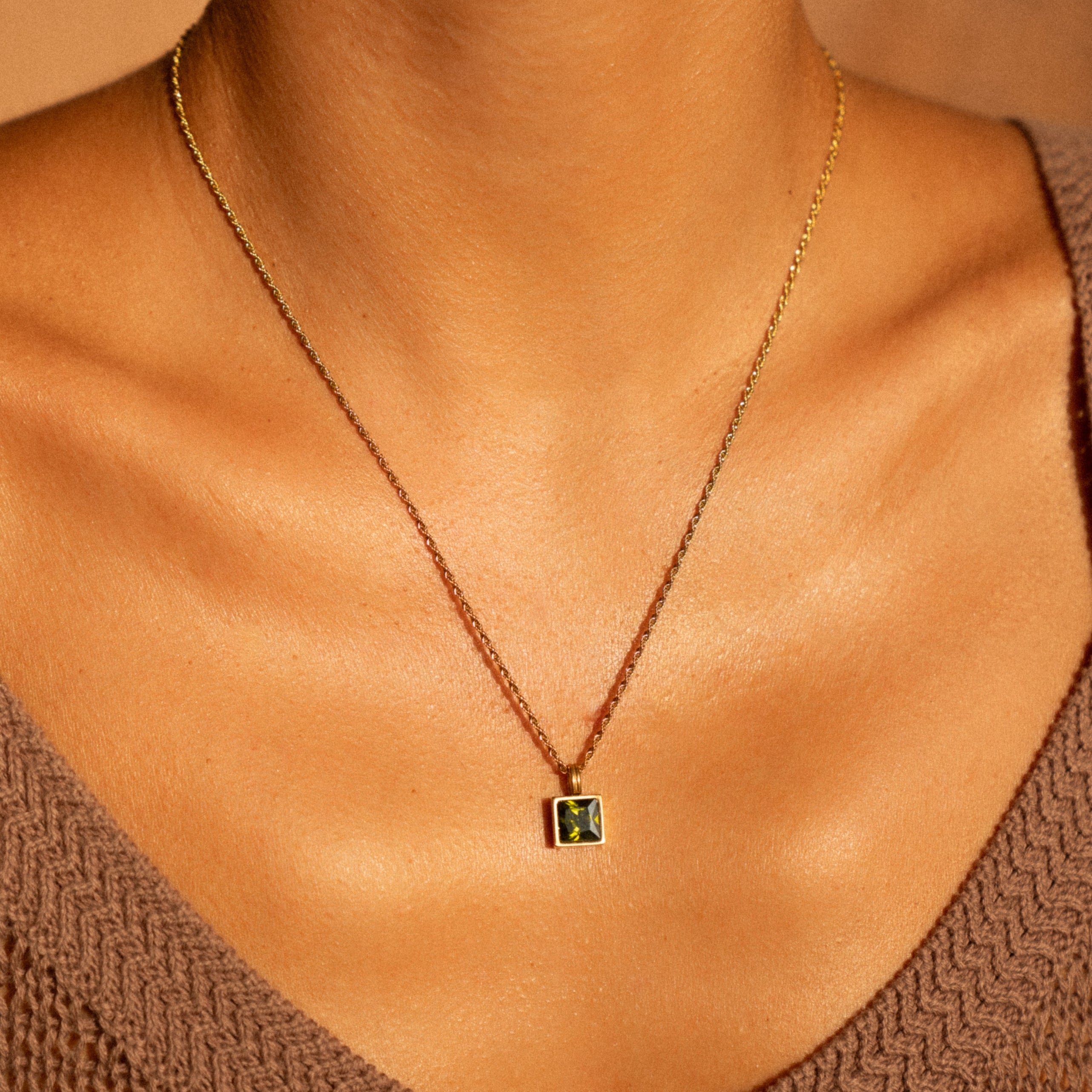 Athena Verde Necklace