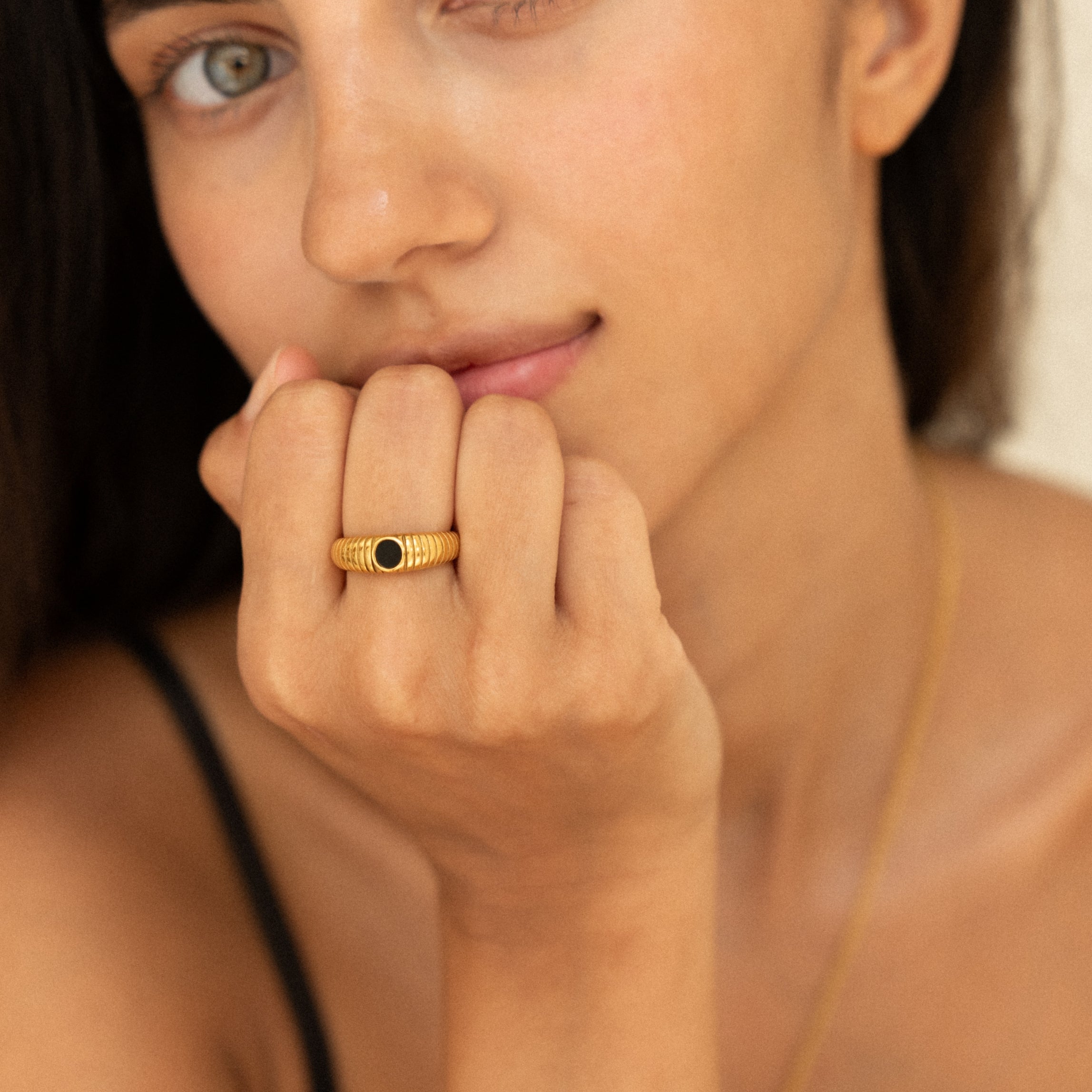 Athena “Seseh” Onyx Ring