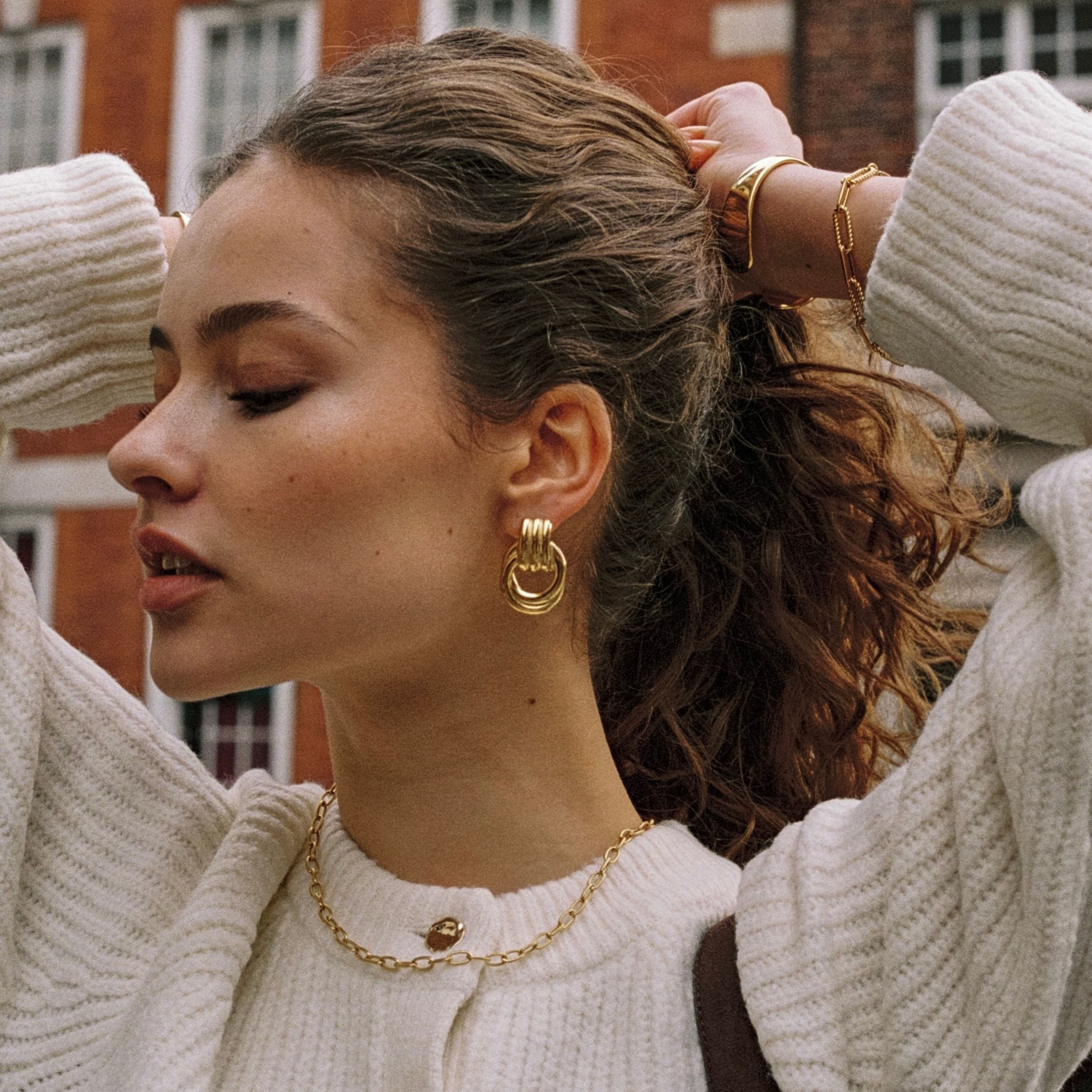 Athena Louvres Earrings
