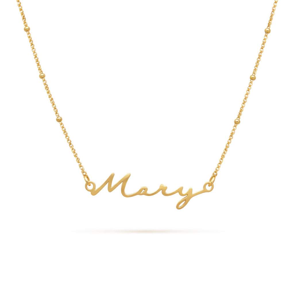 Athena Name Necklace