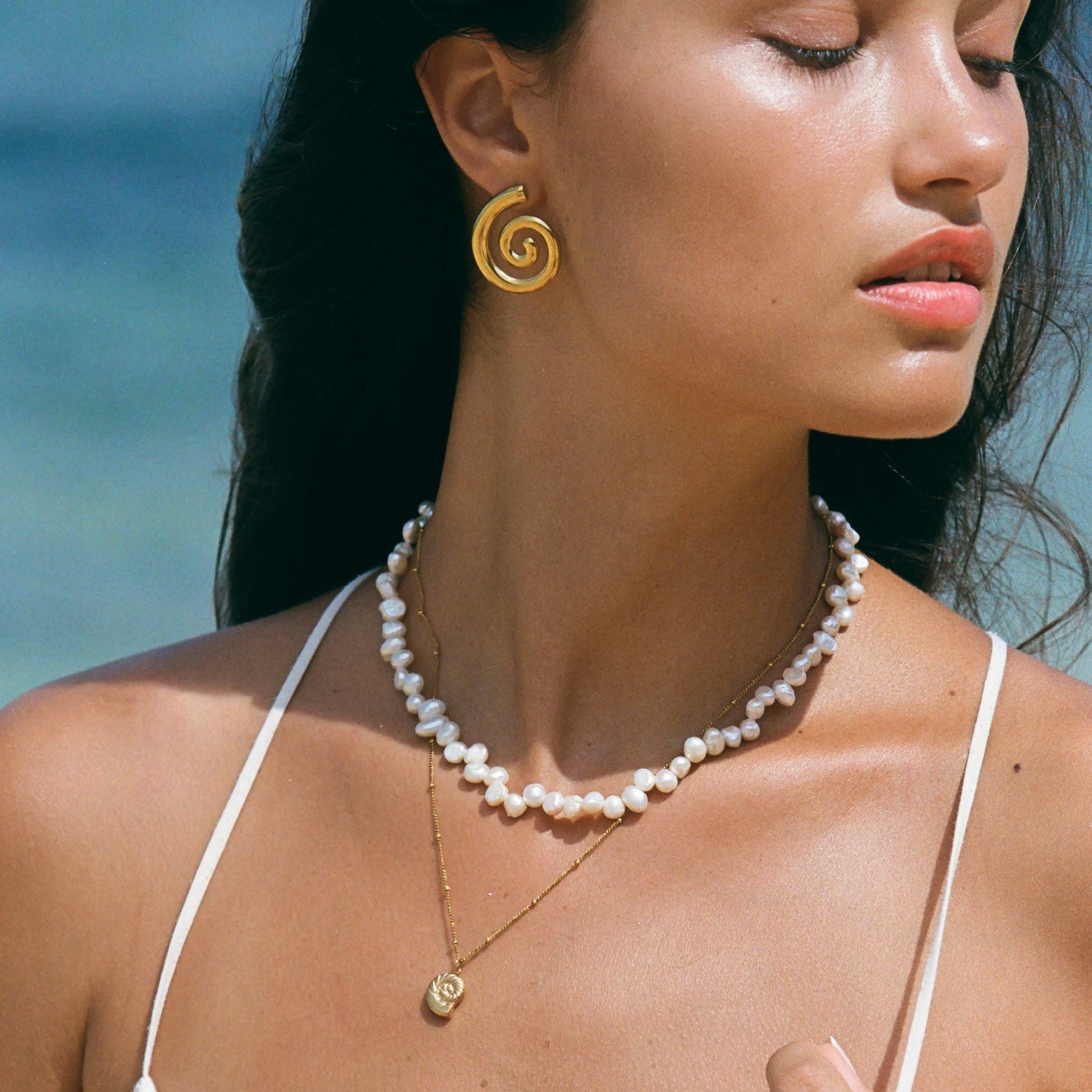 Athena Nautilus Necklace