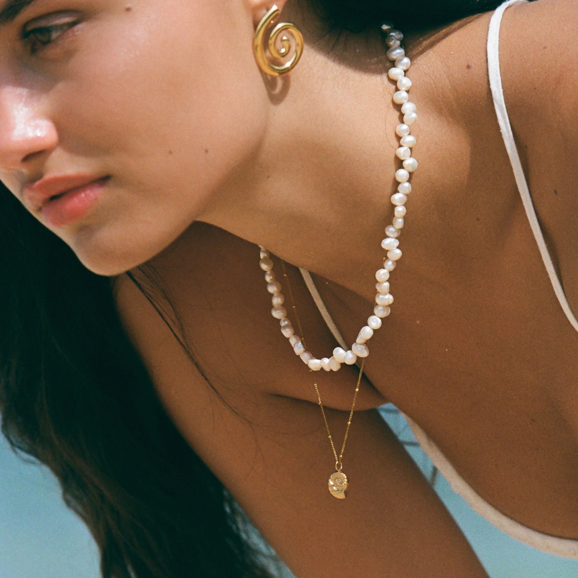 Athena Nautilus Necklace