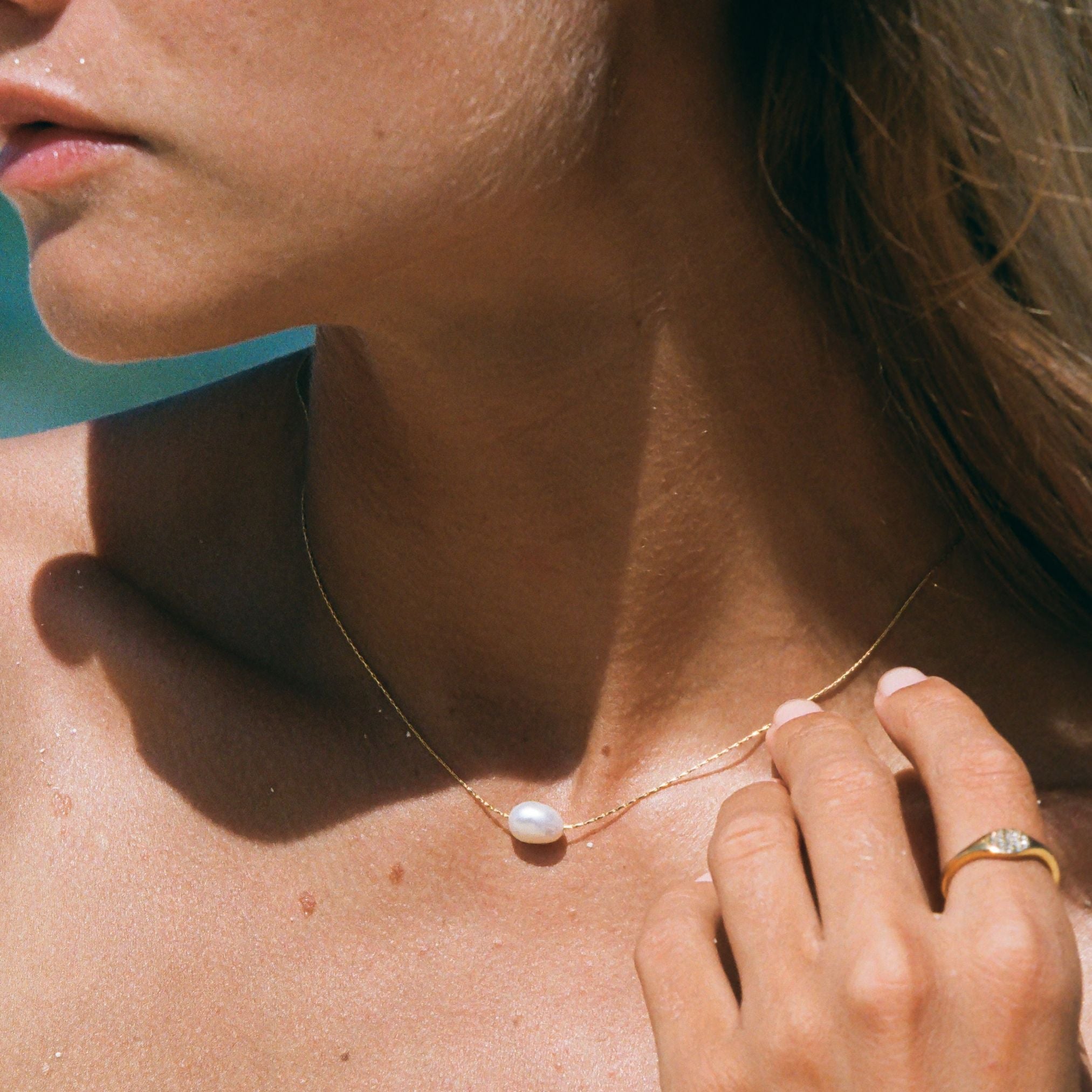 Athena Baroque Pearl Choker