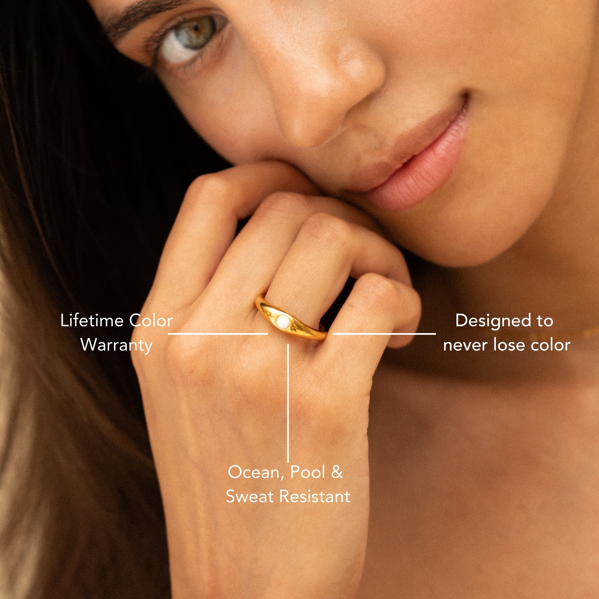 Athena Opal Ring