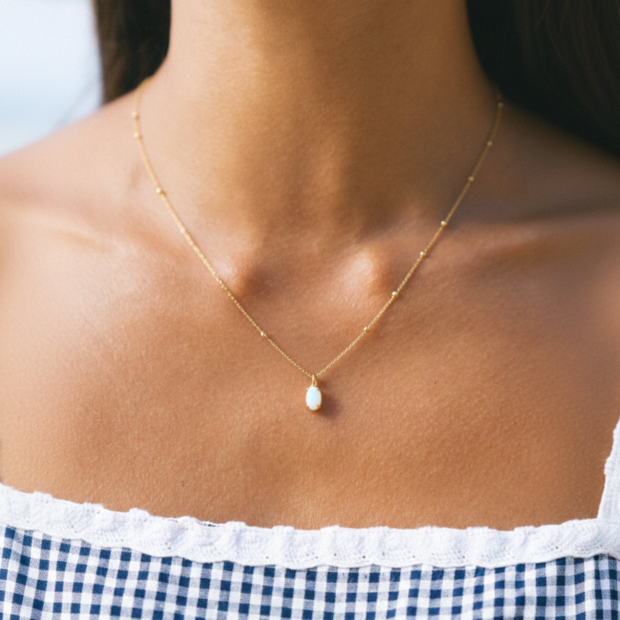 Athena Opal Necklace