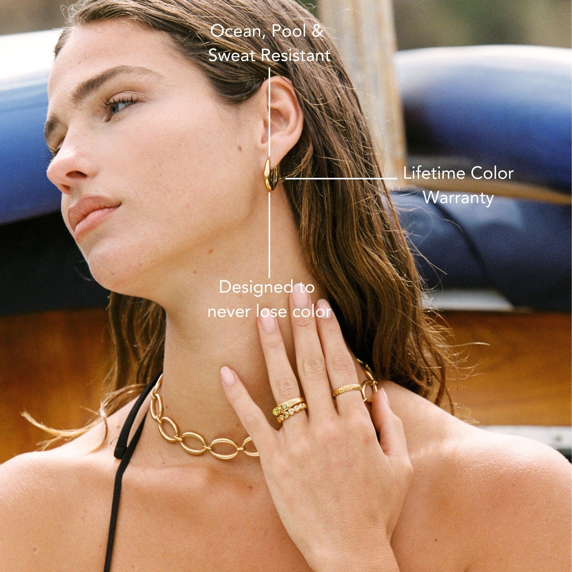 Athena Organic Hoops