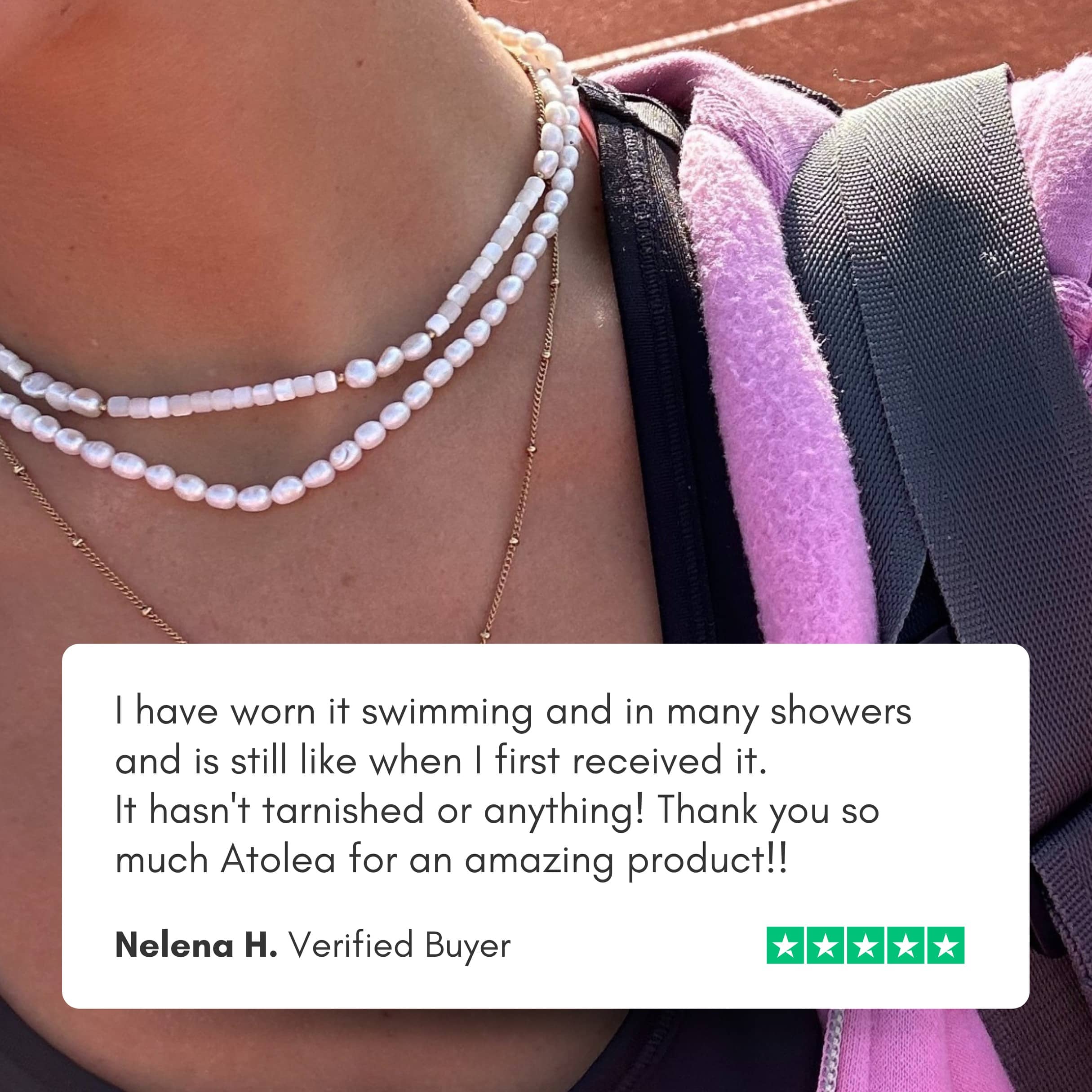 Athena Freshwater Pearl Choker