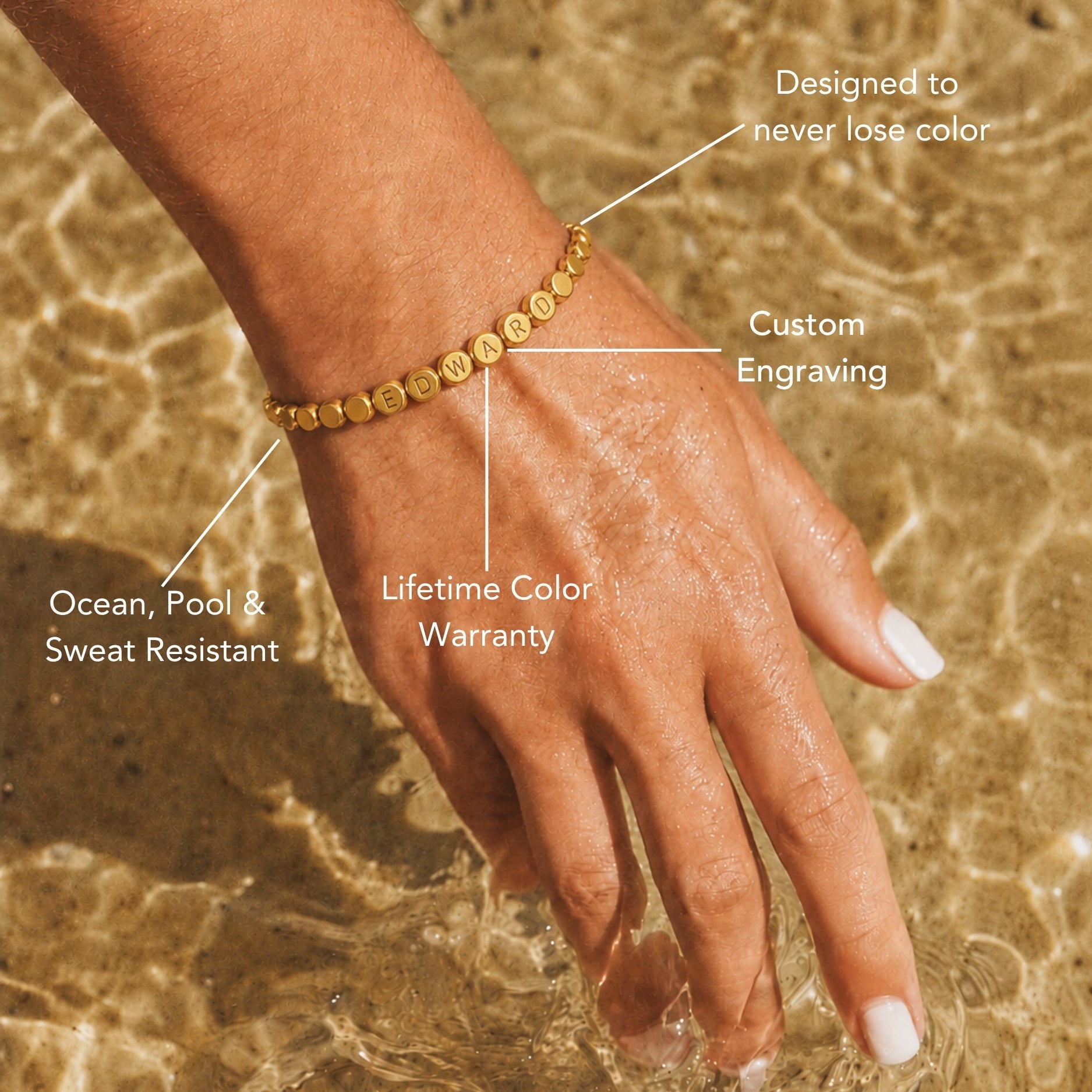 Athena Custom Beaded Bracelet