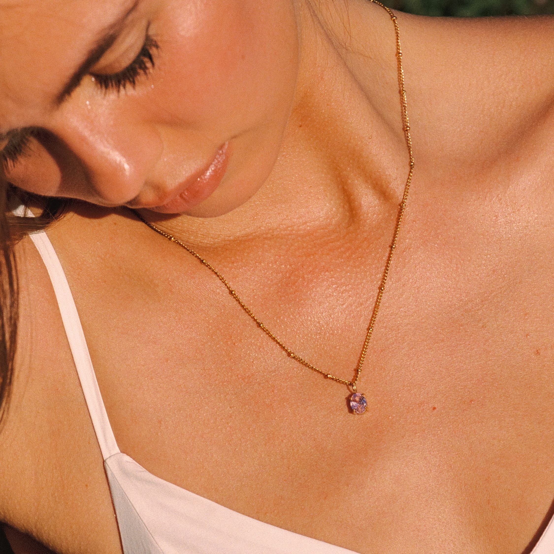 Athena Rosé Necklace