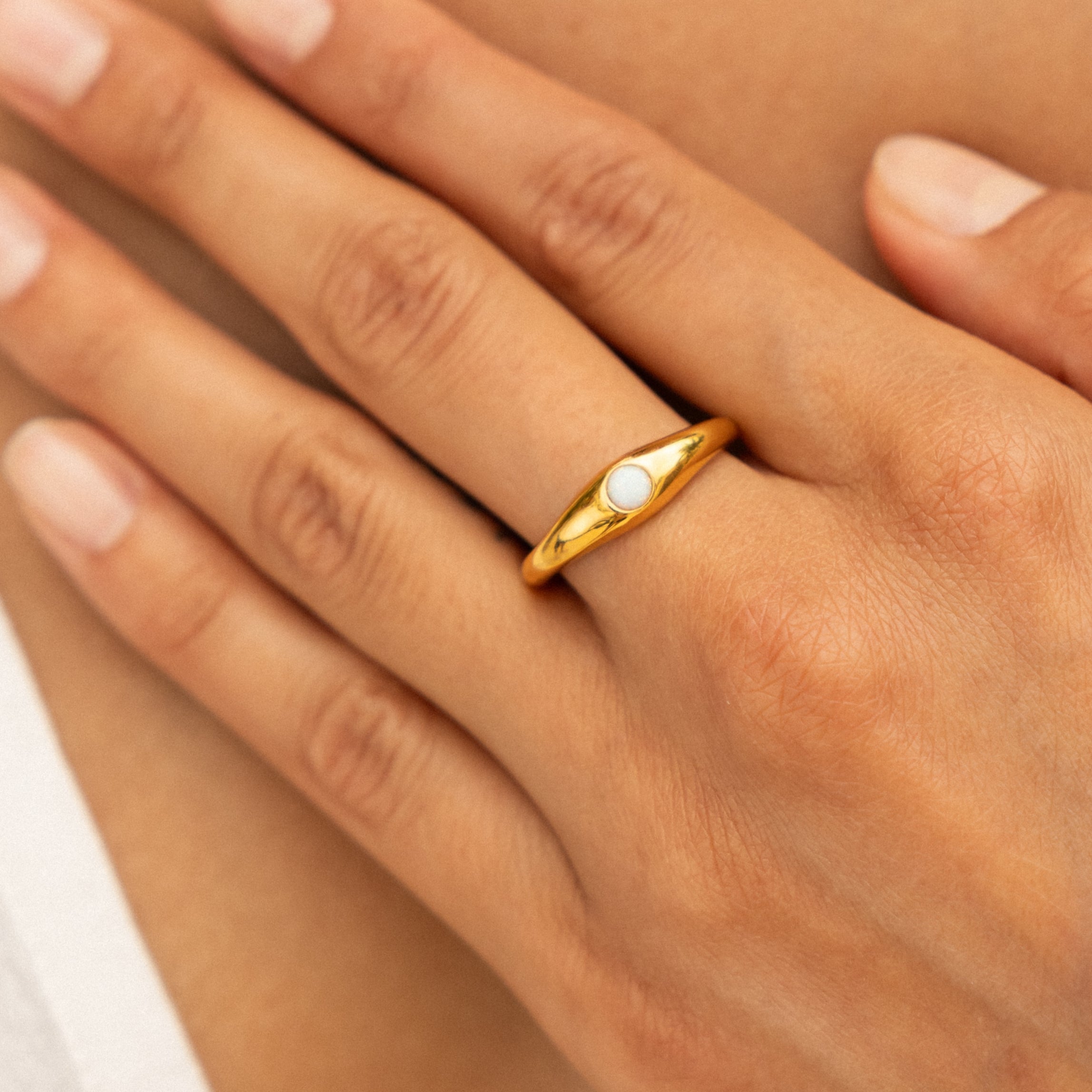 Athena Opal Ring