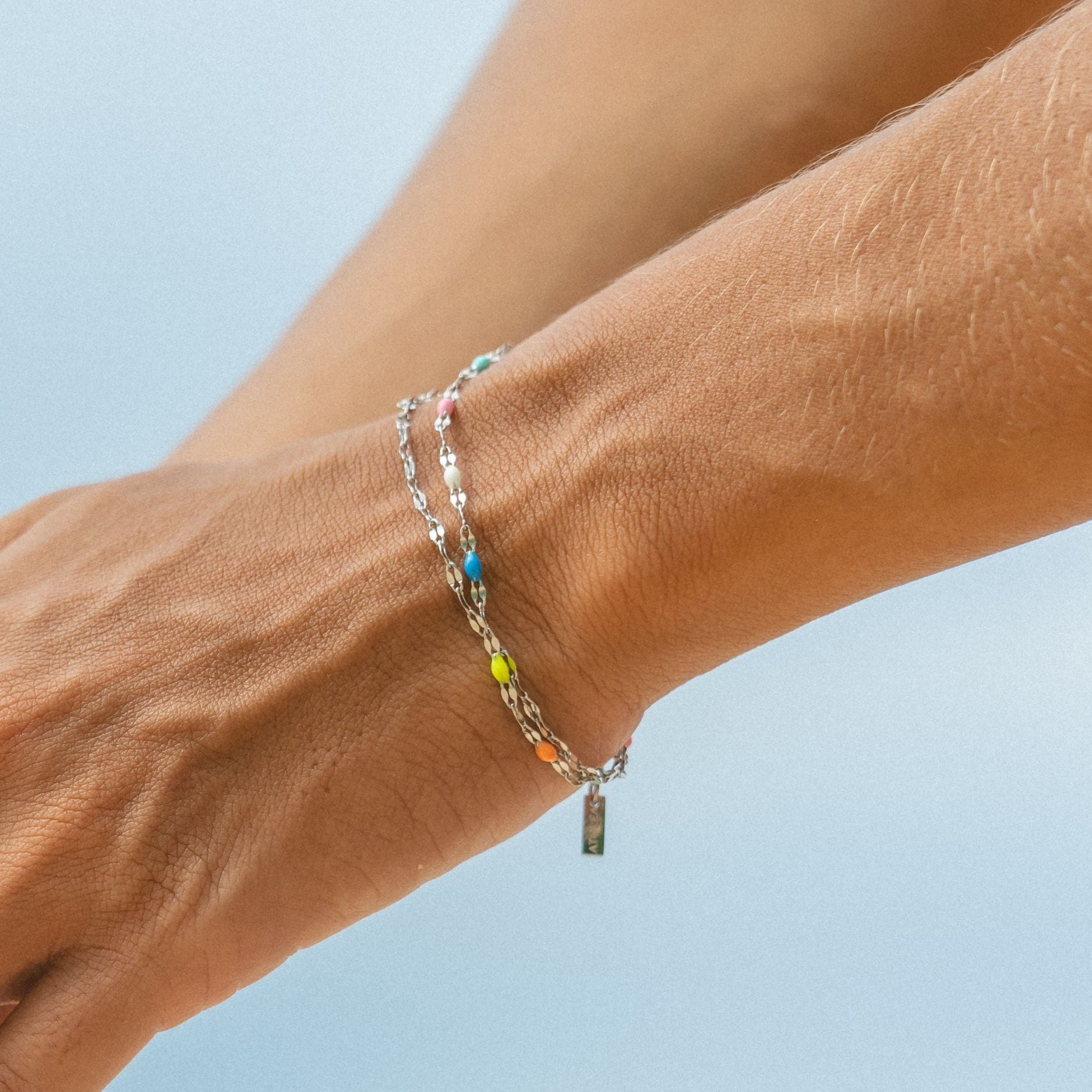 Athena Rainbow Dainty Bracelet