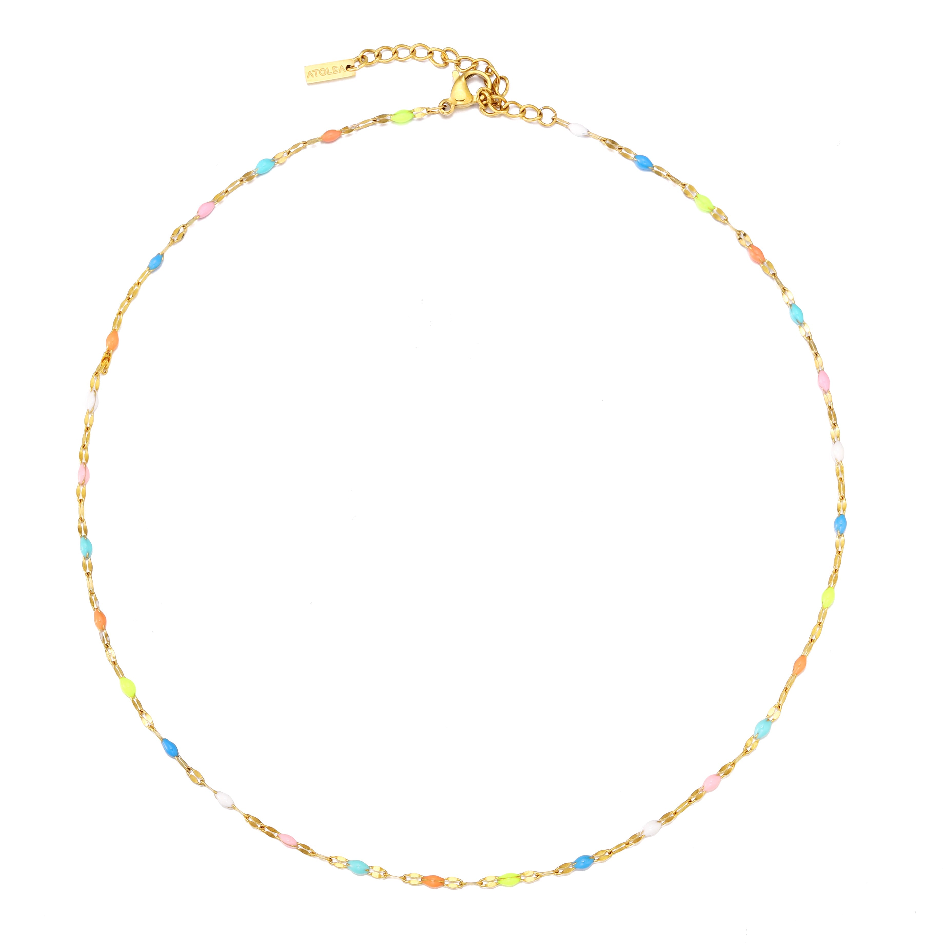 Athena Rainbow Dainty Choker