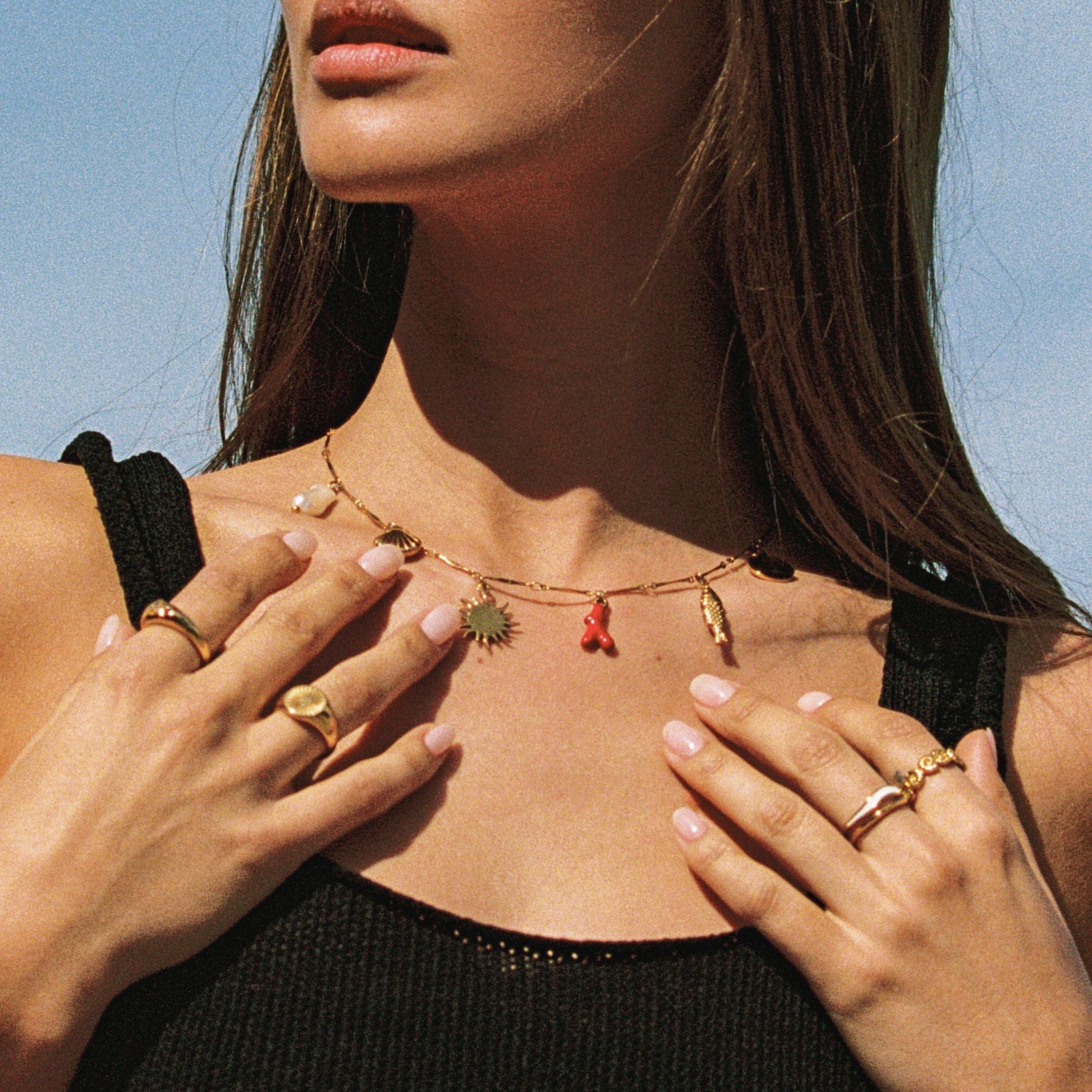 Athena Mediterranean Necklace