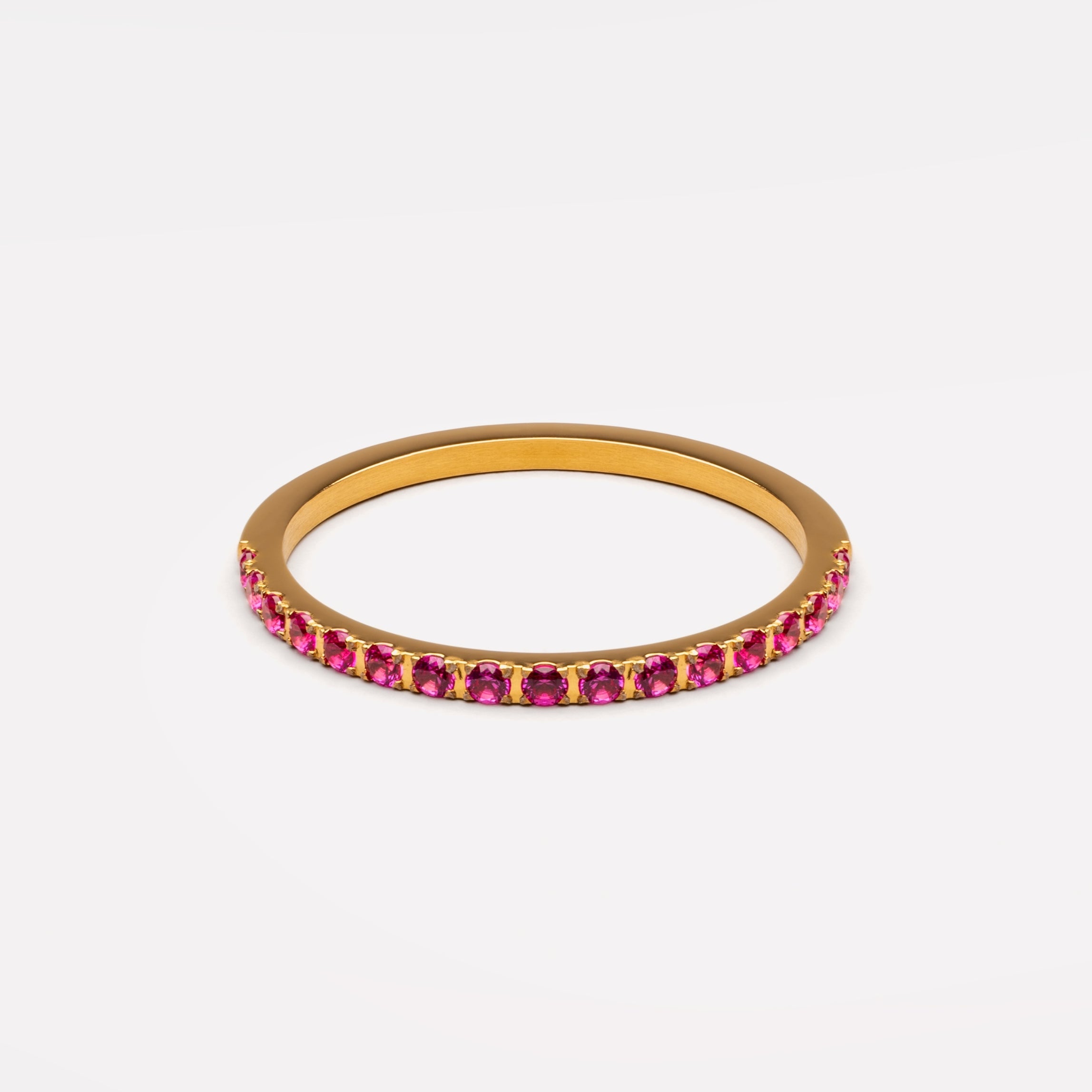 Athena “Bordeaux” Thin Ring