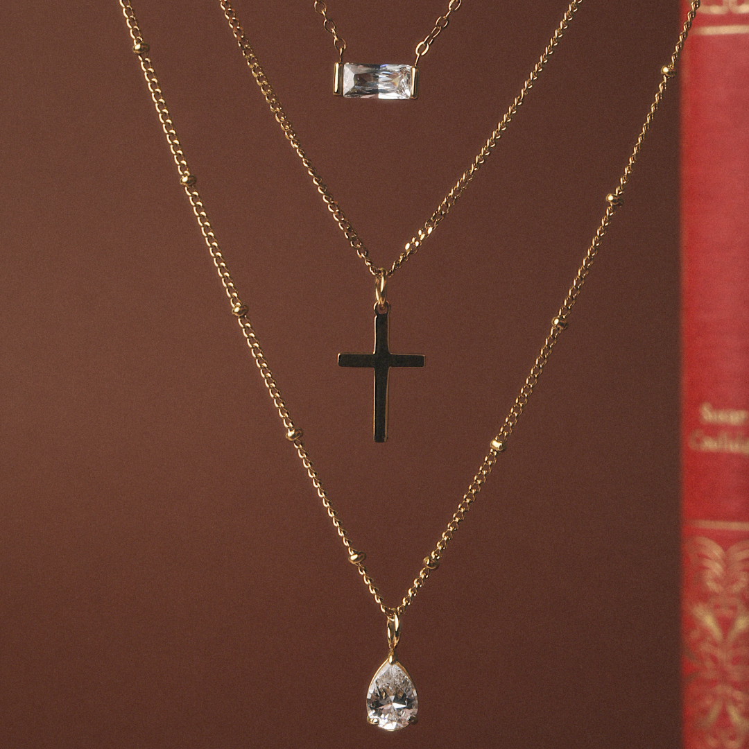Athena Cross Necklace