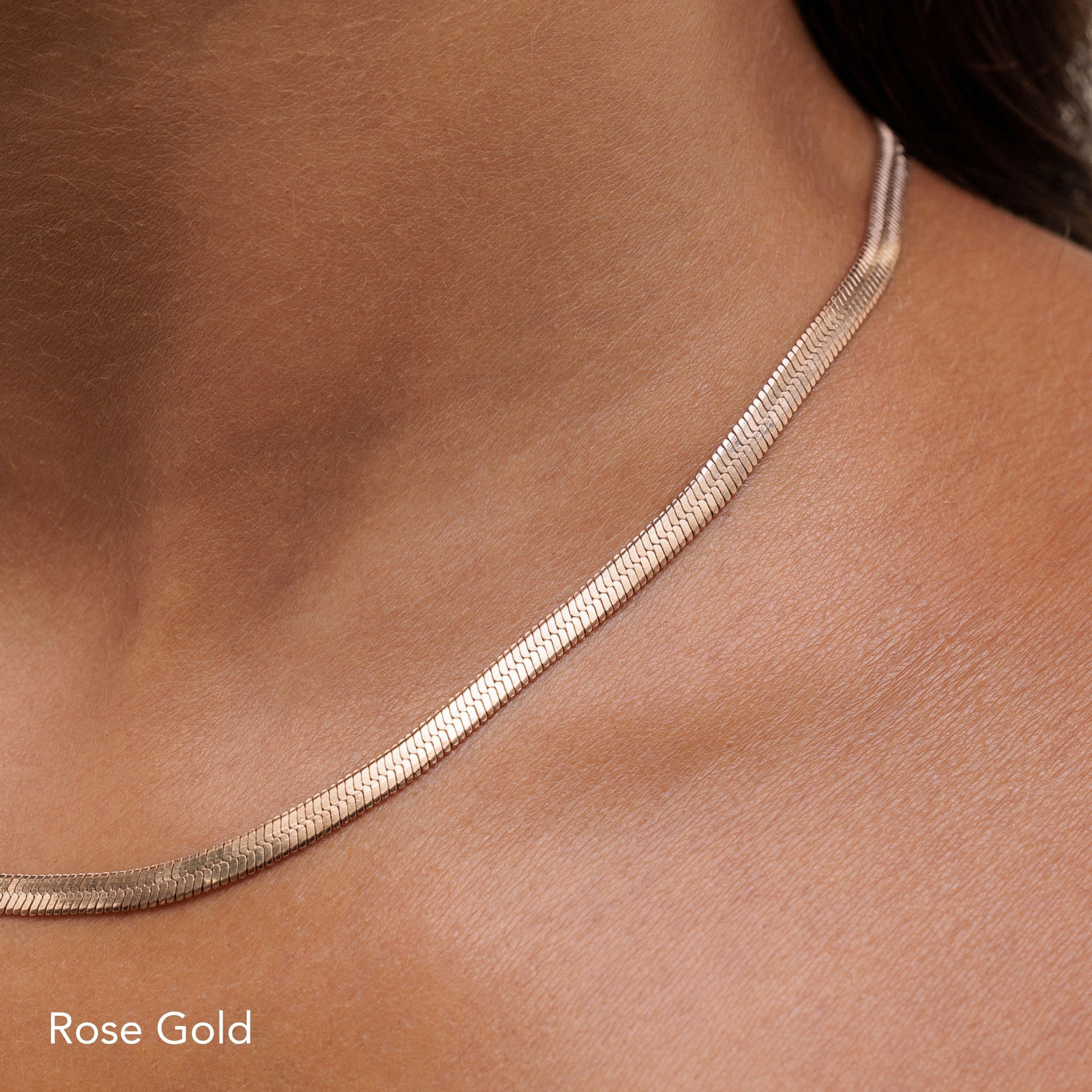 Athena "Kauai" Herringbone Choker