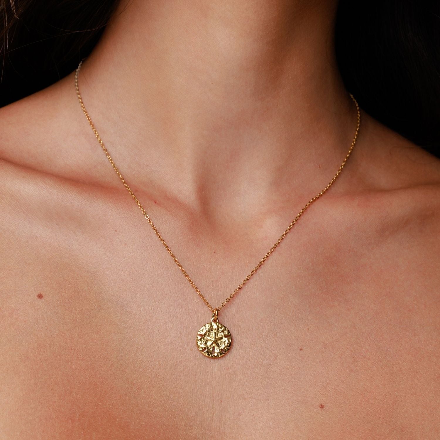 Athena Sand Dollar Necklace