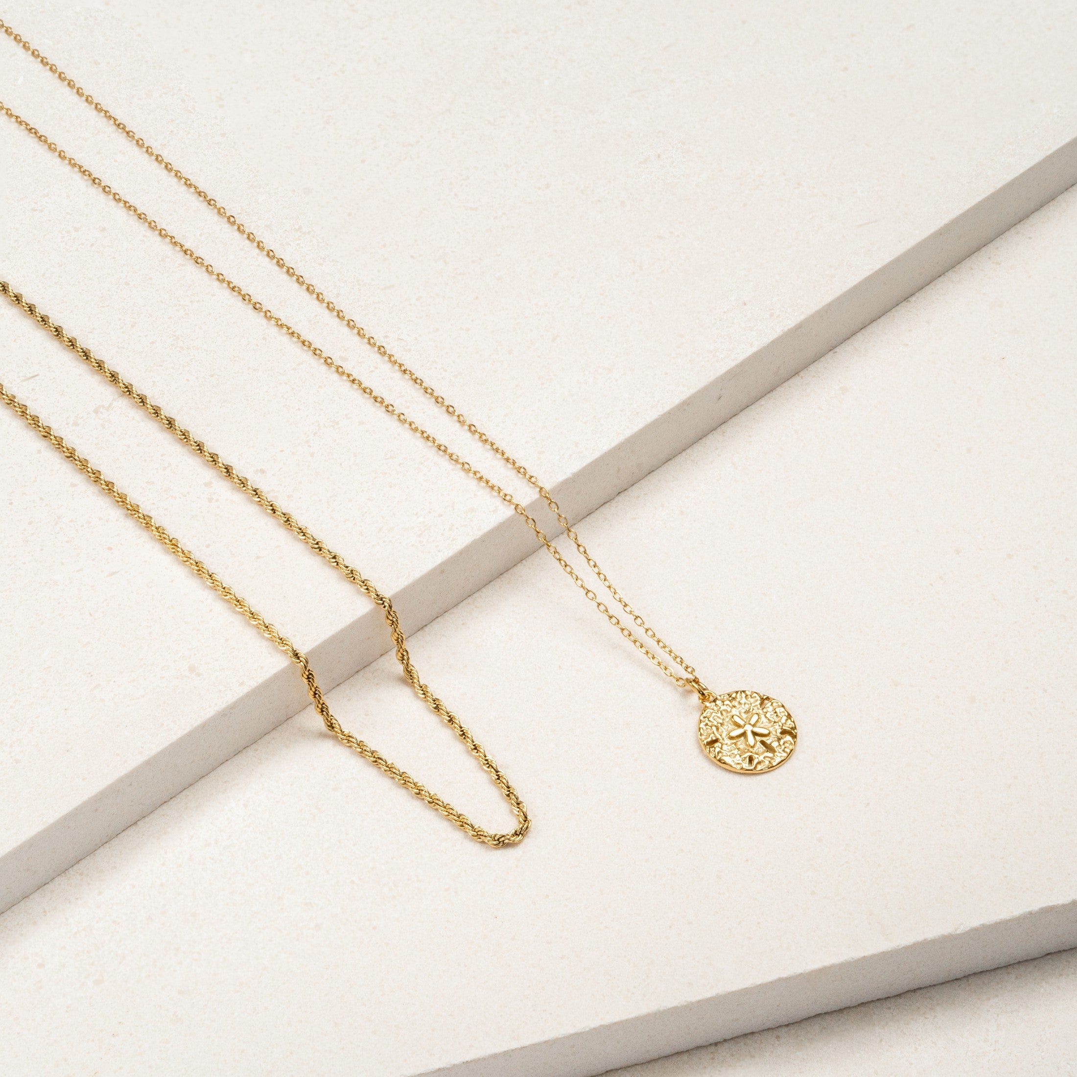 Athena Sand Dollar Necklace