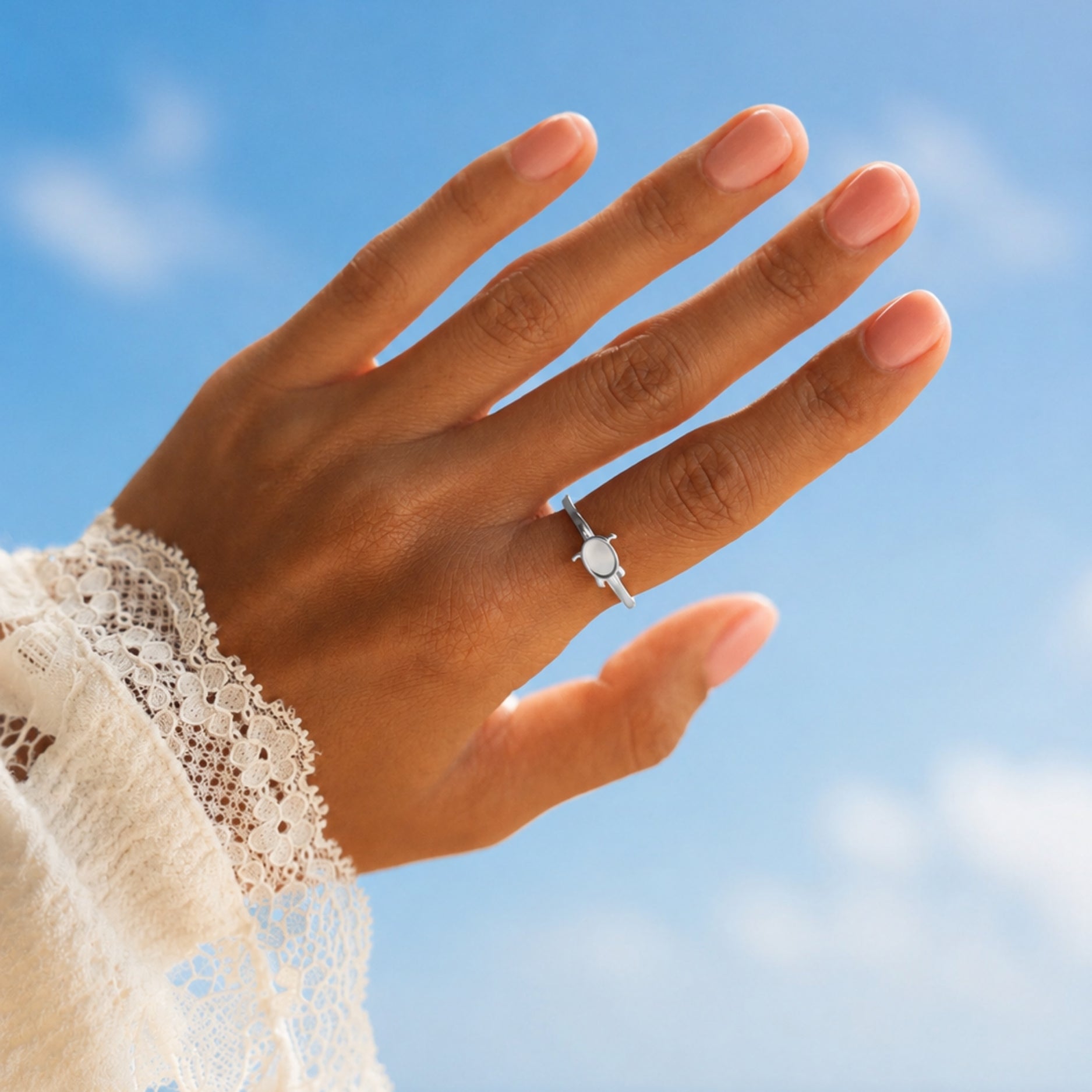 Athena Sea Turtle Ring