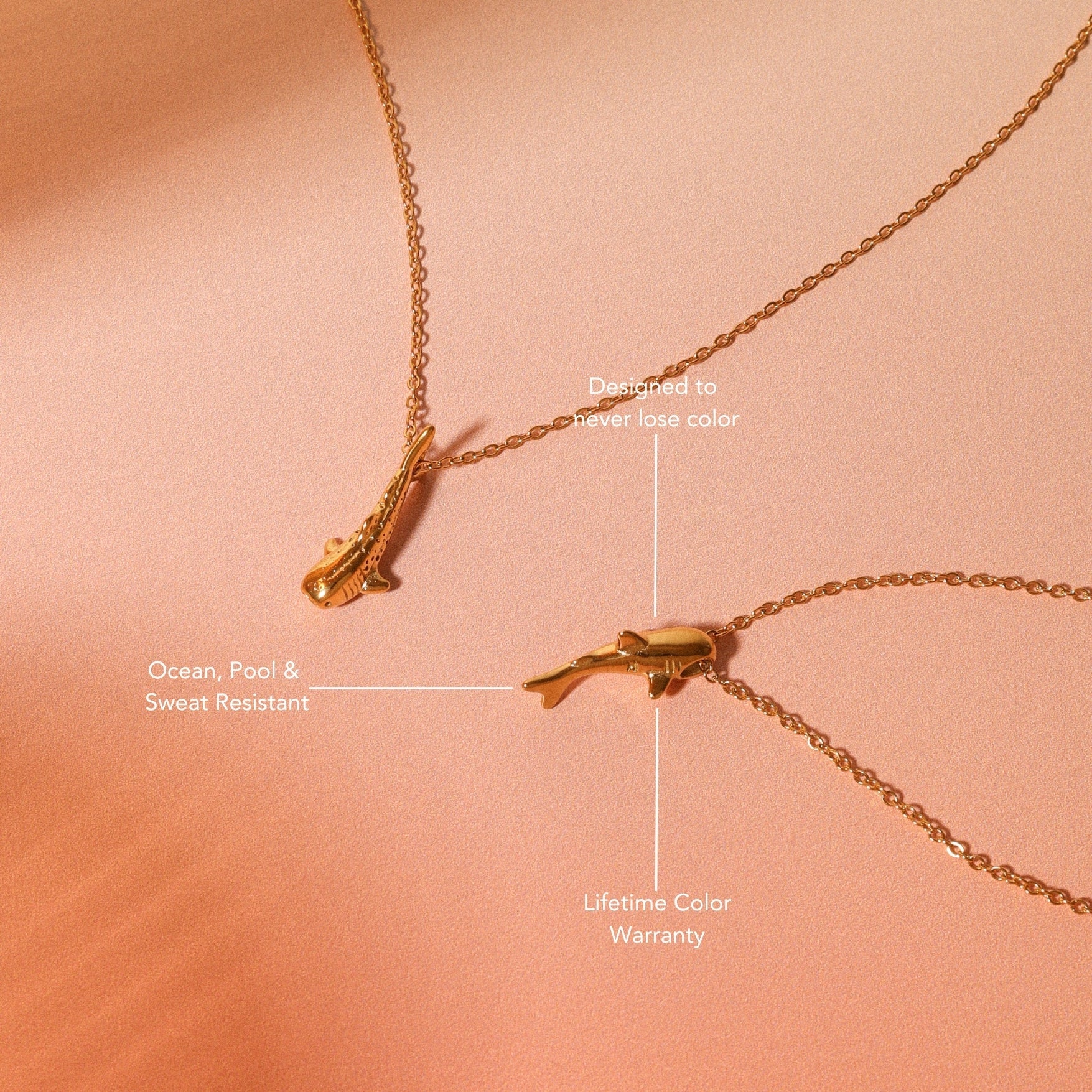 Athena Shark Necklace