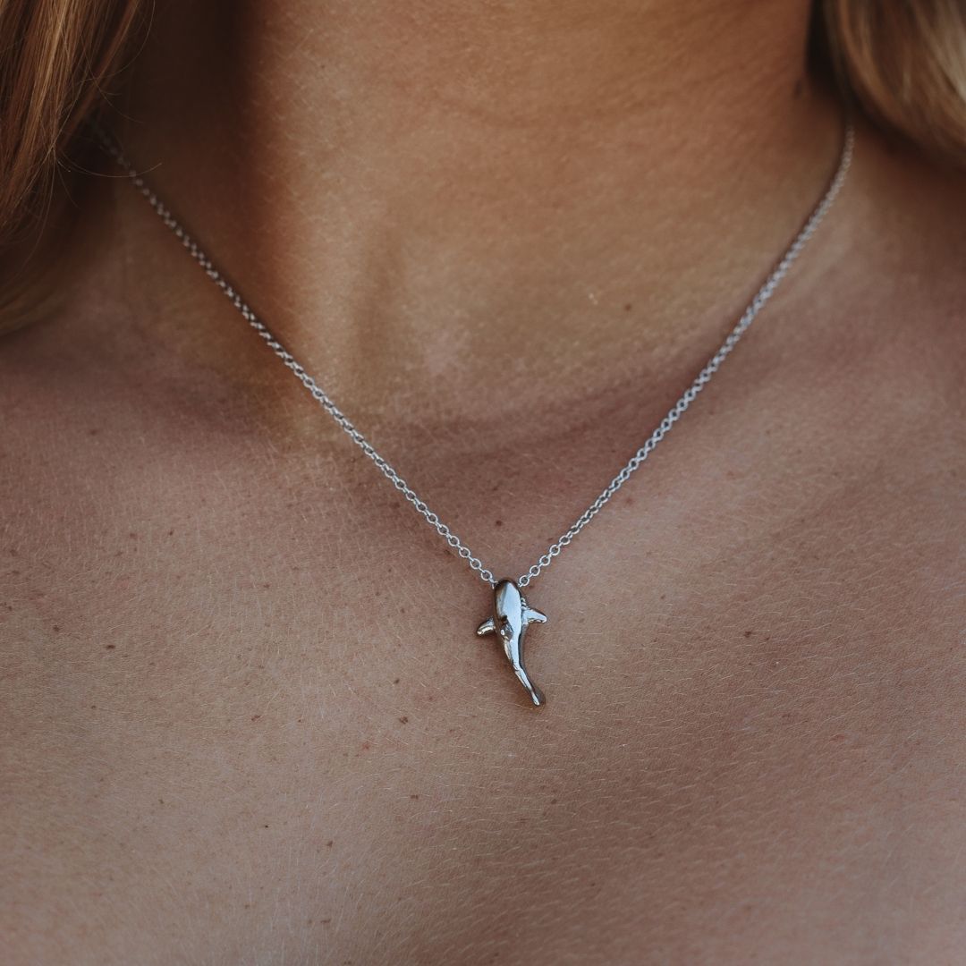 Athena Shark Necklace