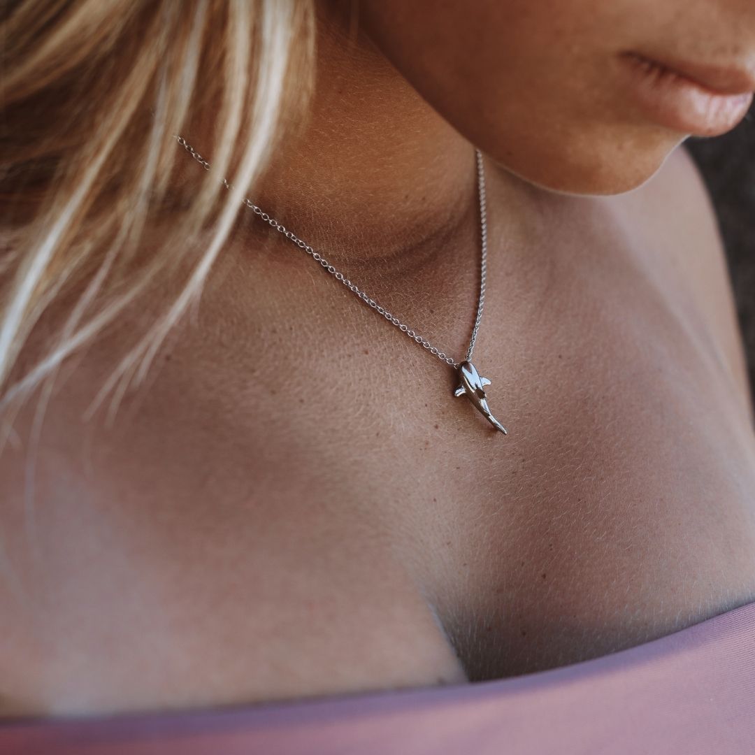 Athena Shark Necklace