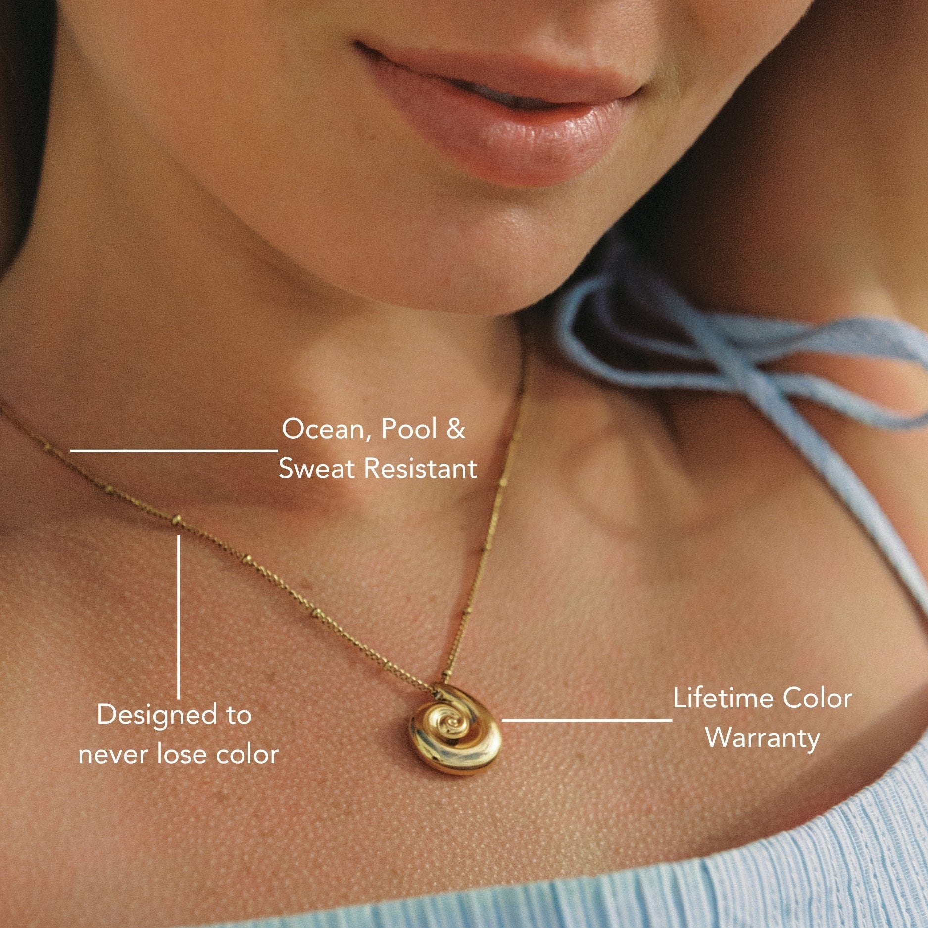 Athena Shell Necklace