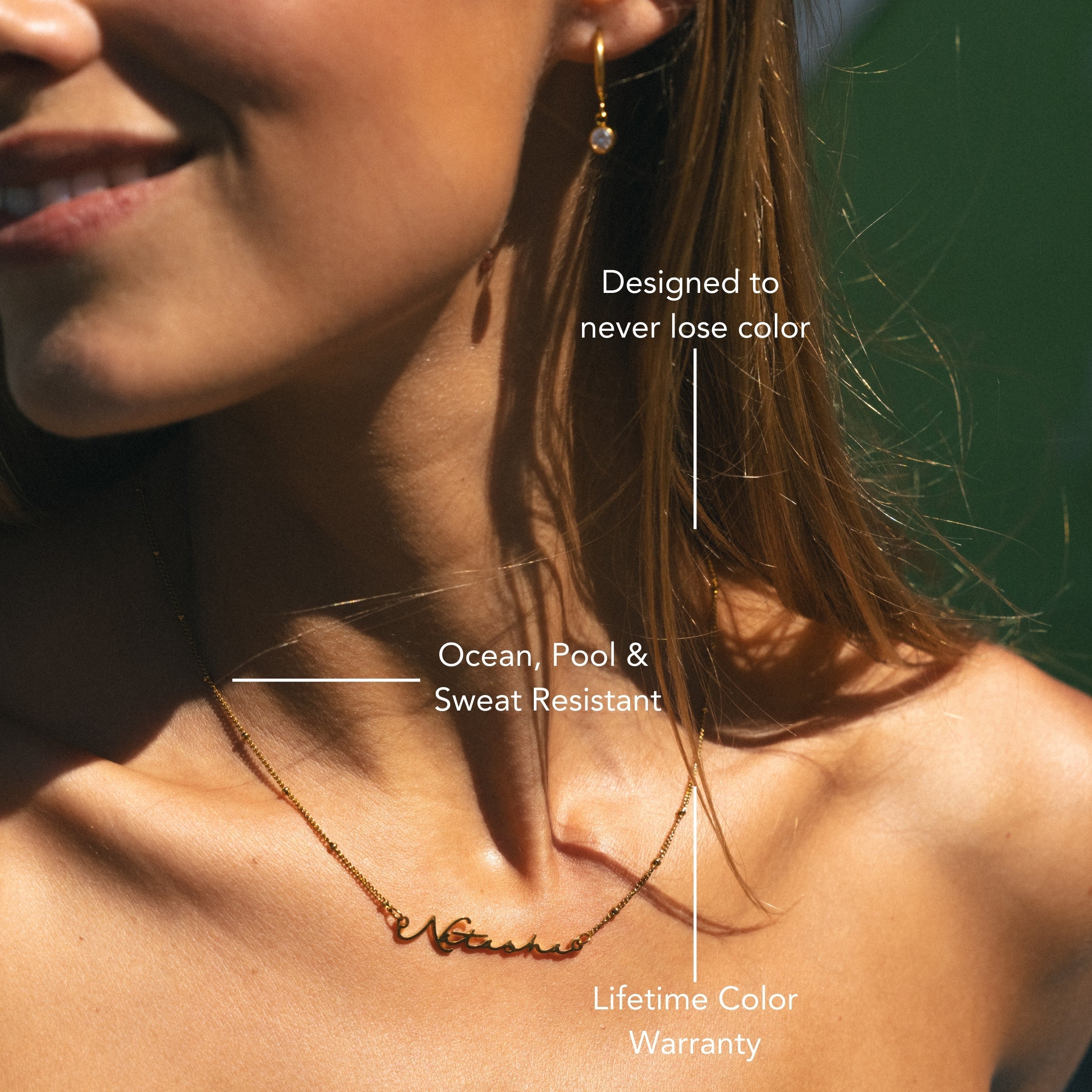 Athena Name Necklace