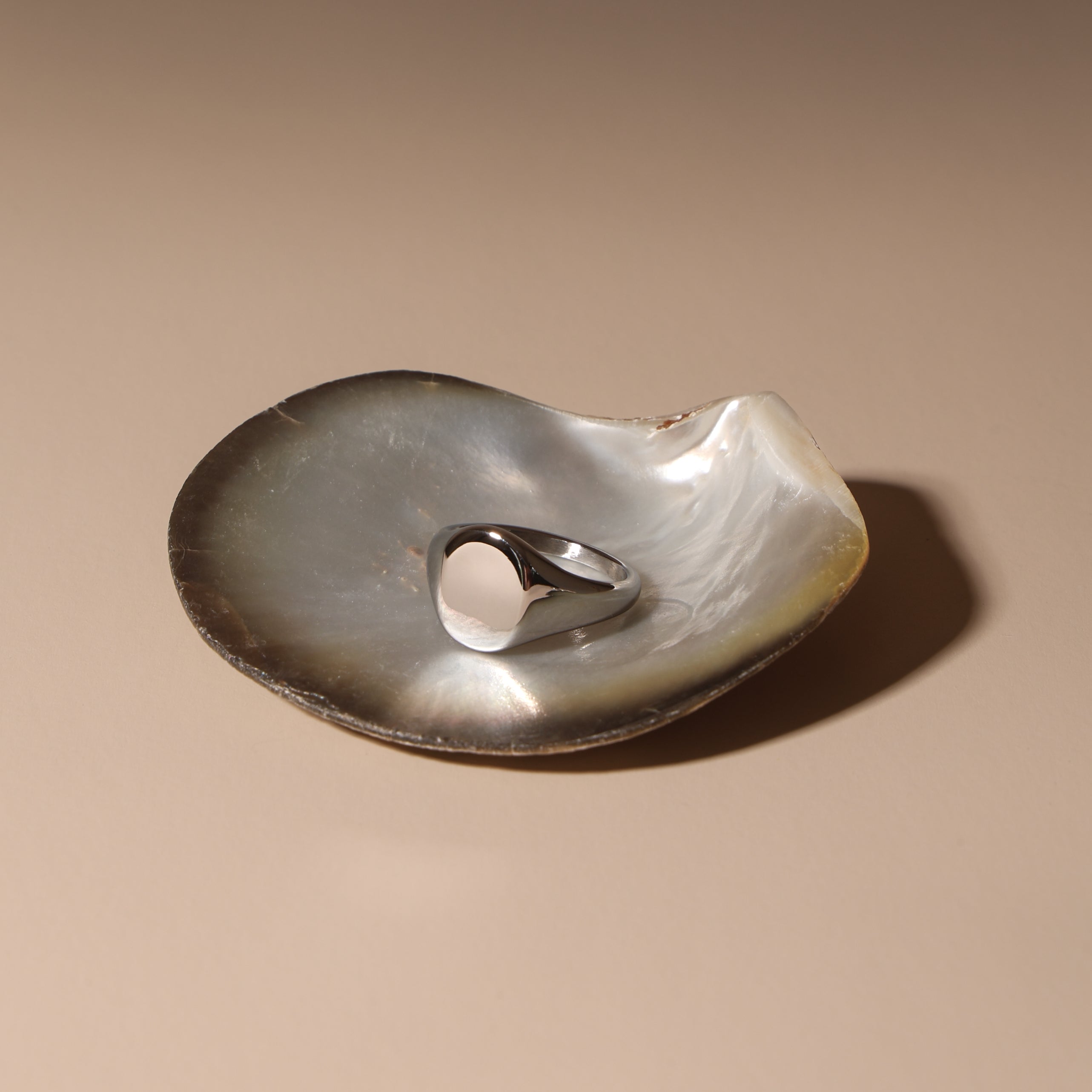 Athena Oval Signet Ring