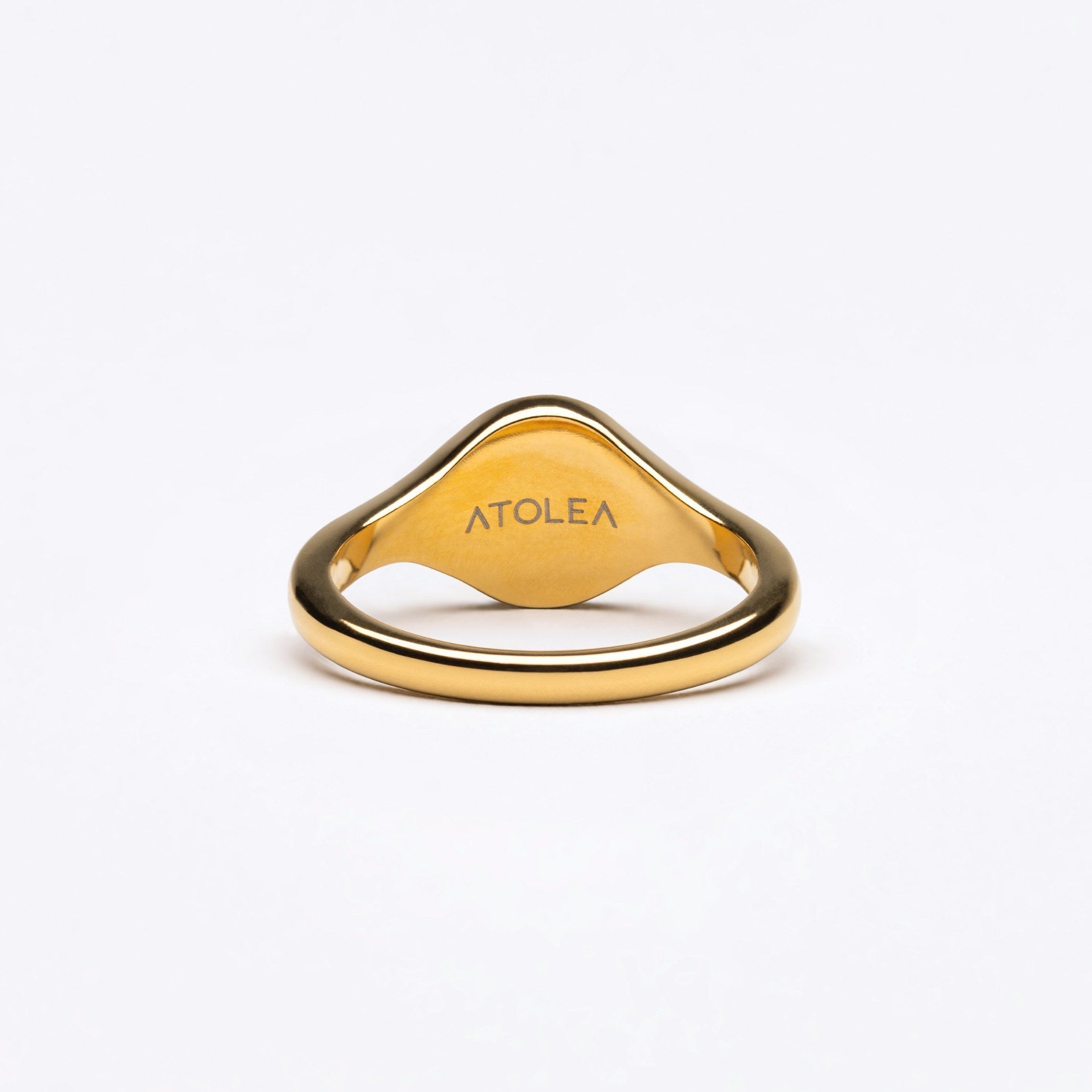 Athena Sun Signet Ring