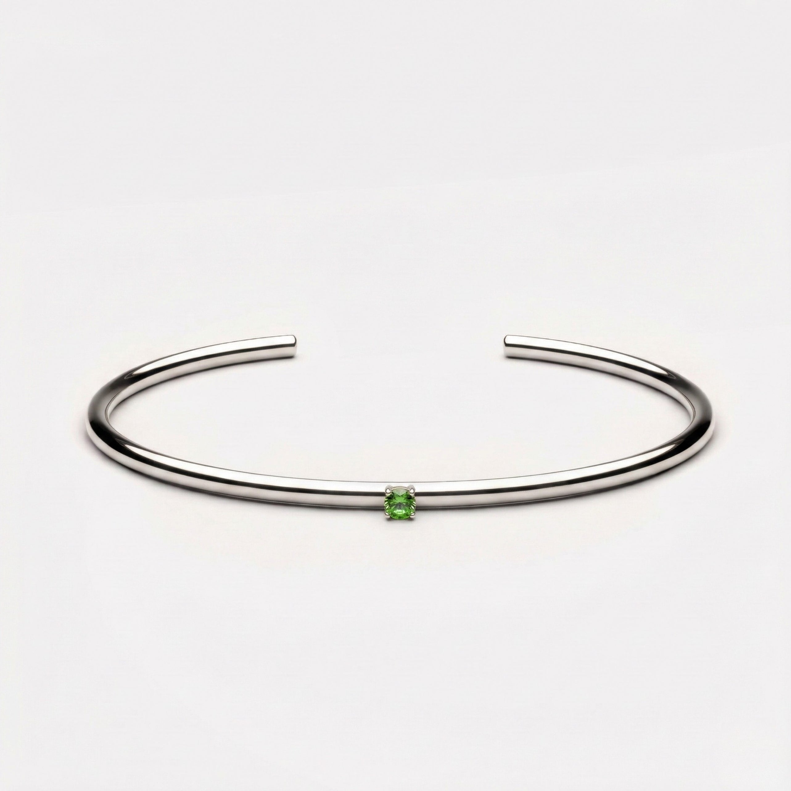Athena Thin Emerald Cuff