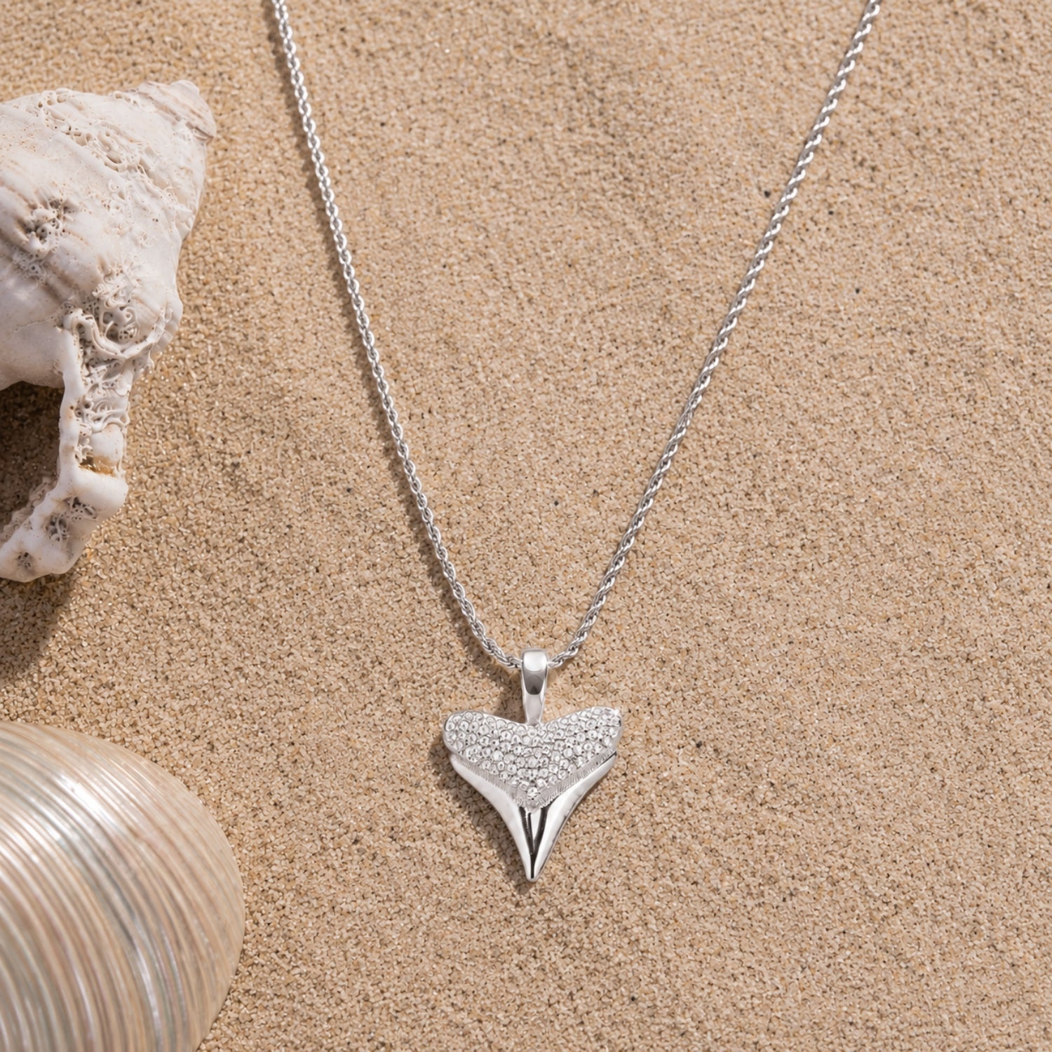Athena Shark Tooth Pendant