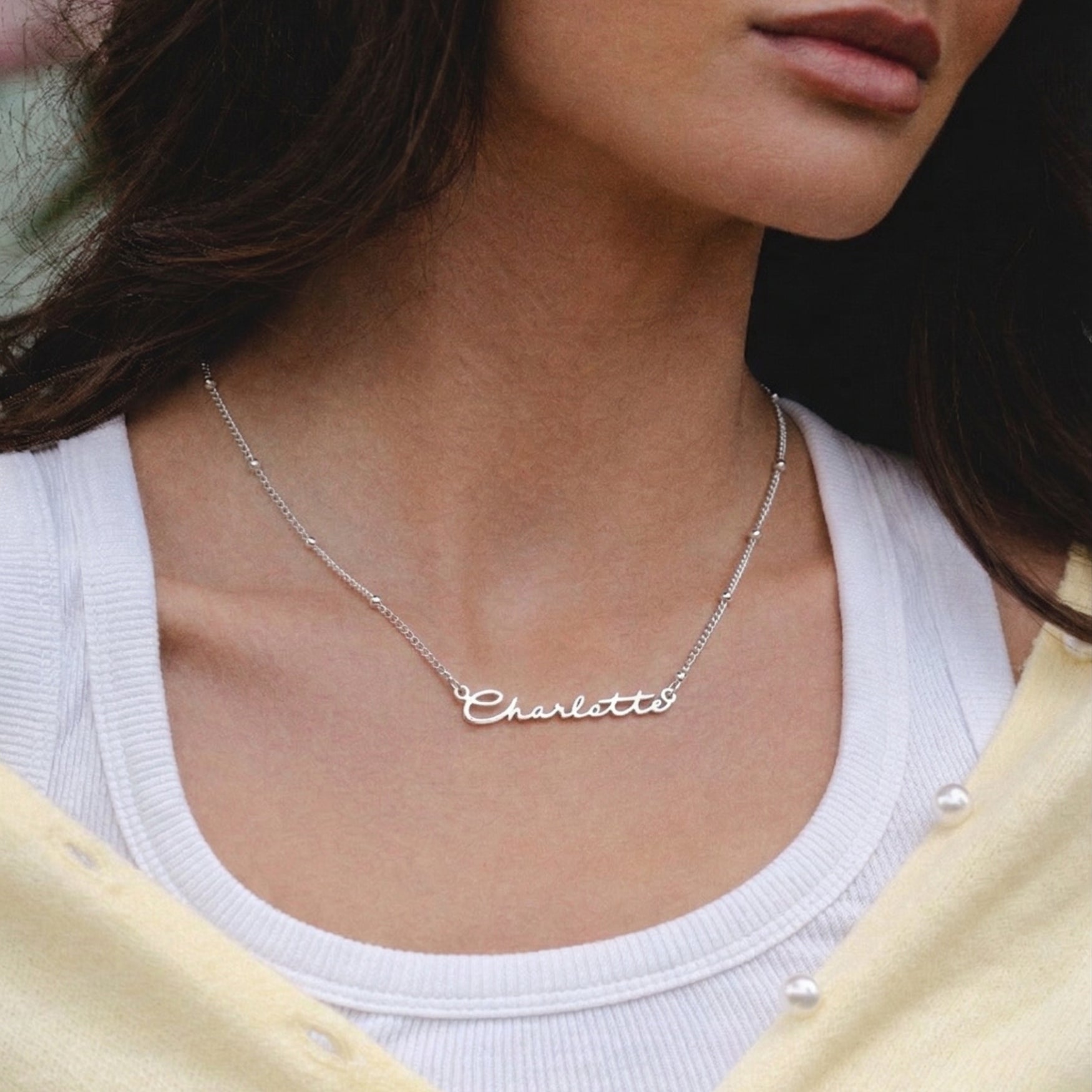 Athena Name Necklace